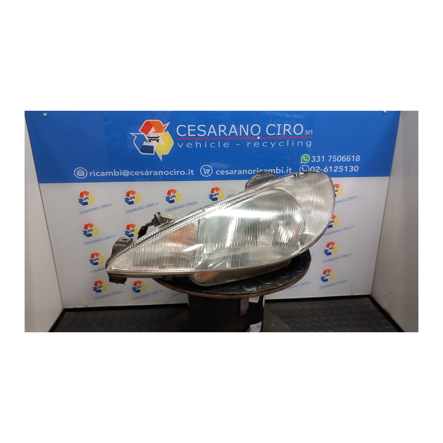 PROIETTORE SX. 216 PEUGEOT 206 (09/98-06/09) KFX 6204S7