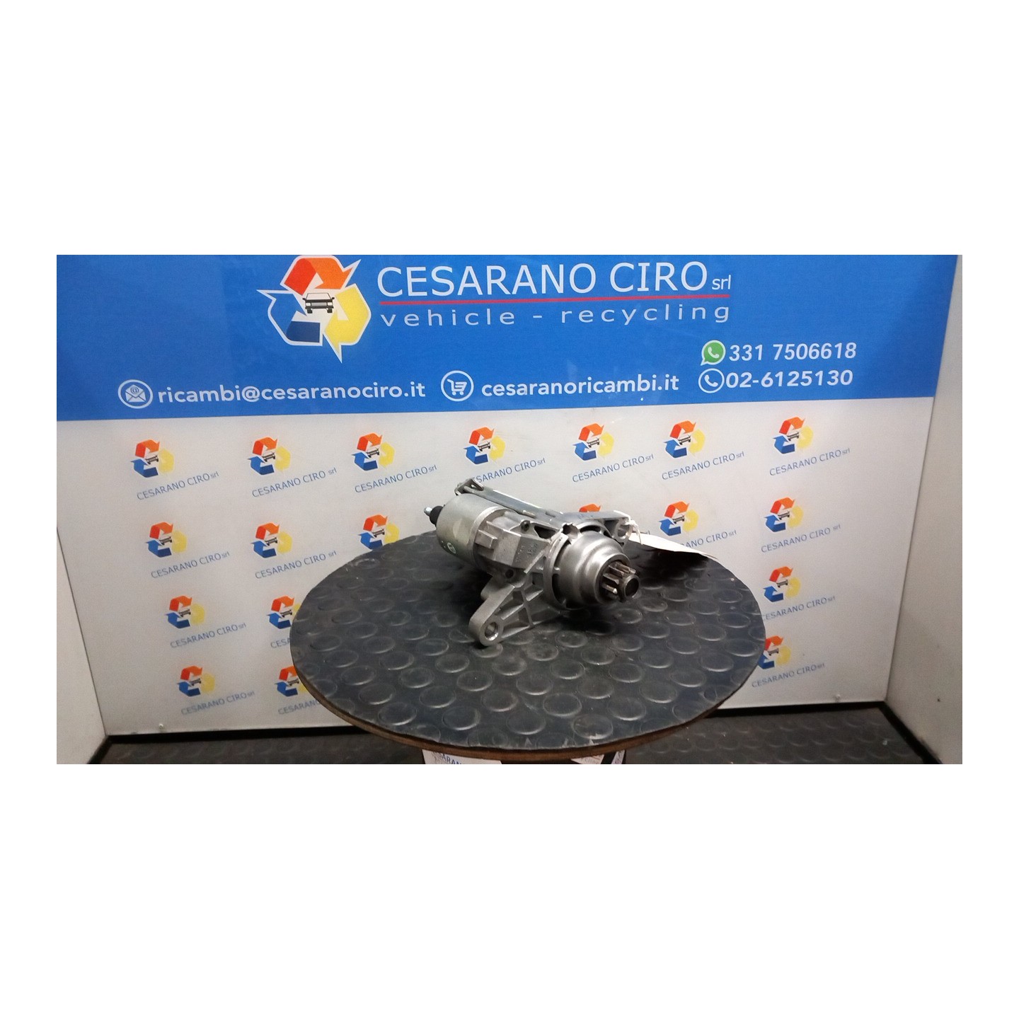 MOTORINO AVVIAMENTO 1.1KW VALEO ROTA 021 VOLKSWAGEN POLO (6R) (05/09-) CGG 02T911023SX