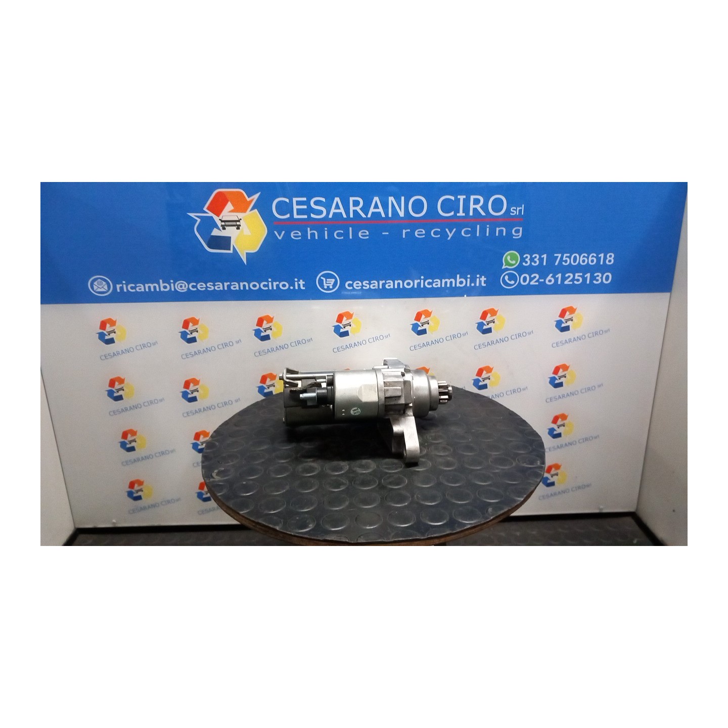 MOTORINO AVVIAMENTO 1.1KW VALEO ROTA 021 VOLKSWAGEN POLO (6R) (05/09-) CGG 02T911023SX