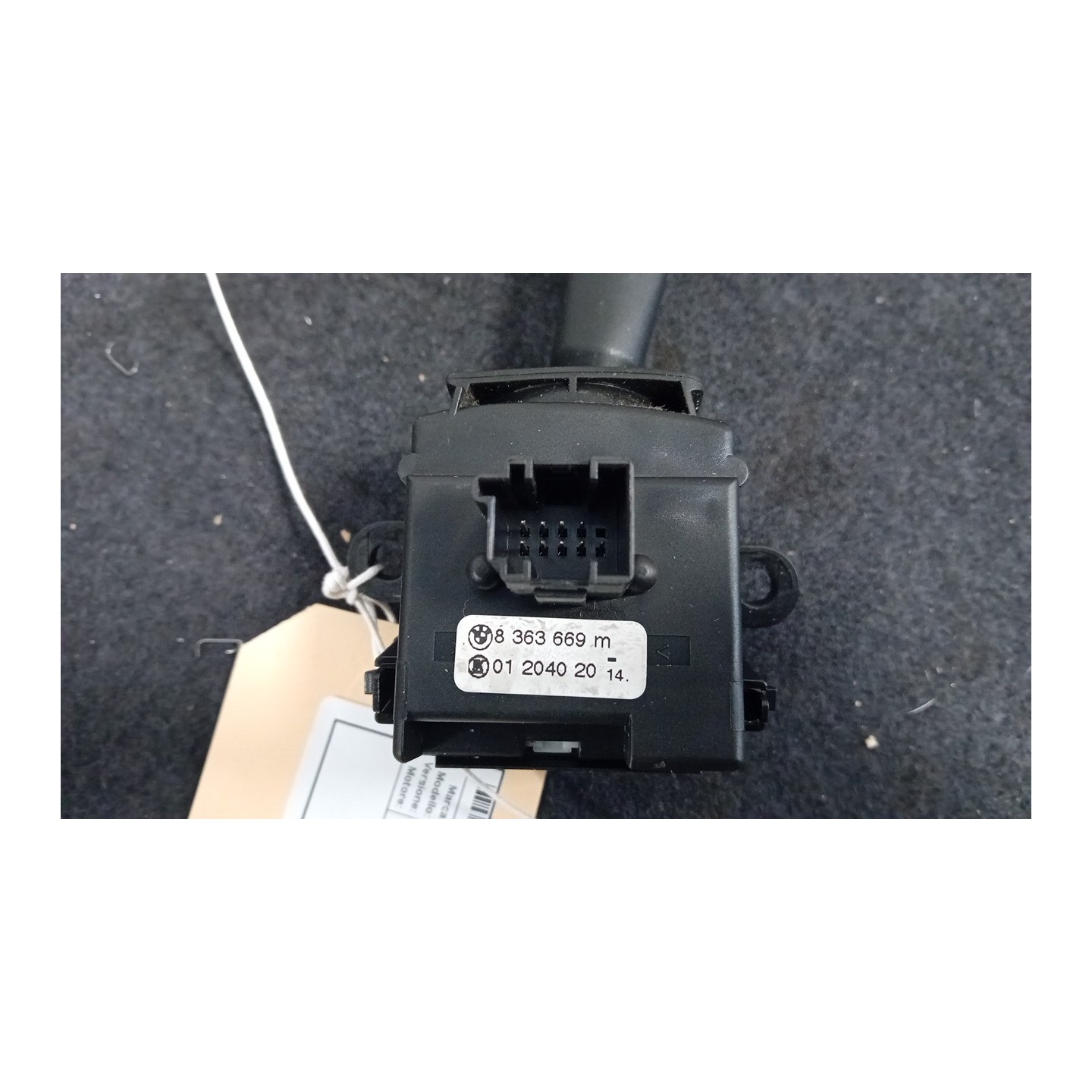 BLOCCO COMANDI TERGICRISTALLI 029 BMW X3 (E83) (09/06-12/10)  61318363669