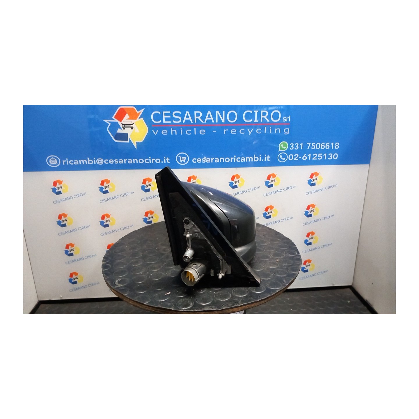 RETROVISORE EST. REGOLAZ. ELETTR. ELETTRICO SX. 003 RENAULT ESPACE 4A SERIE (03/06-03/15) F4RU7 7701053699