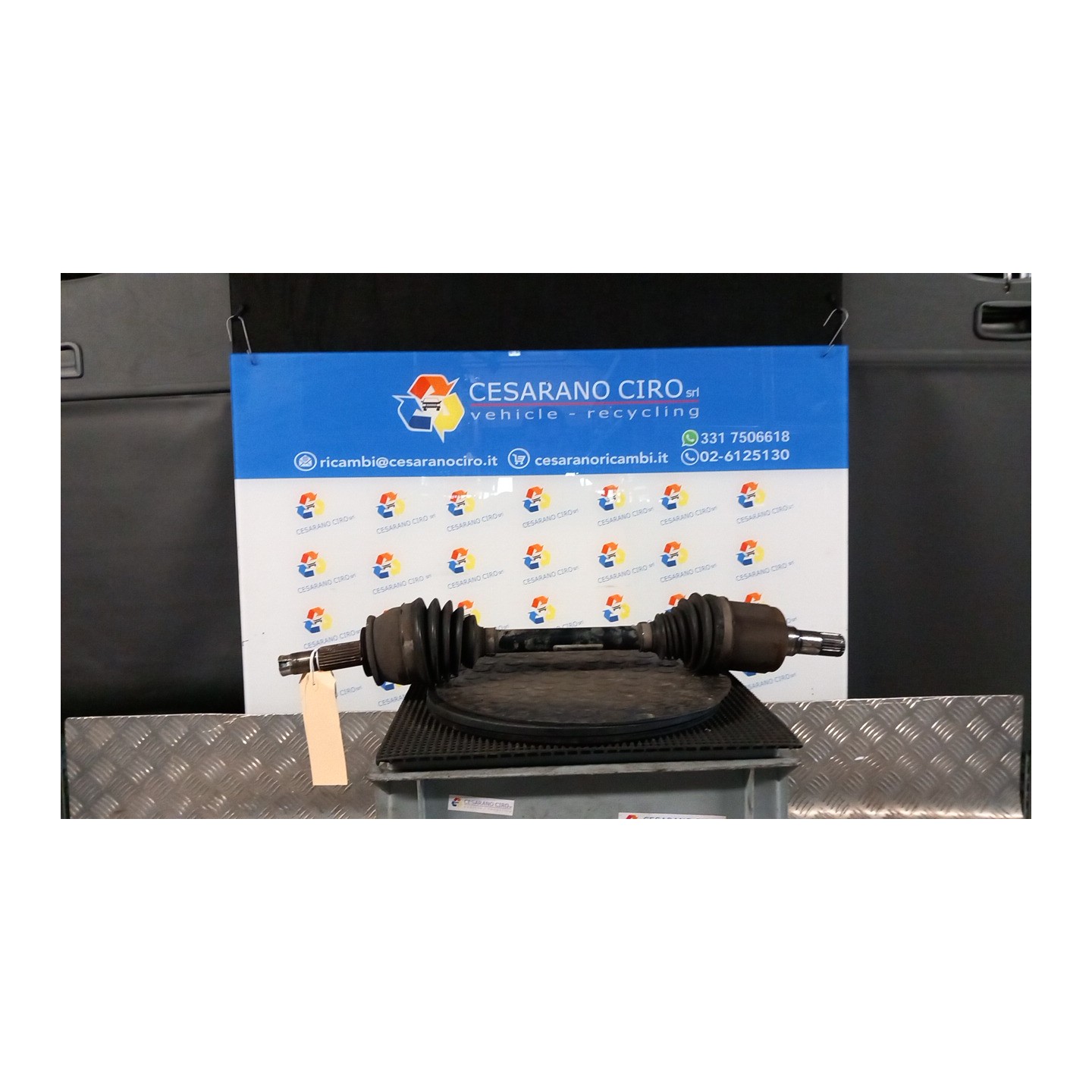 SEMIALBERO ANT. COMPL. SX. 011 OPEL MOKKA (09/12-) A14NET 95520647