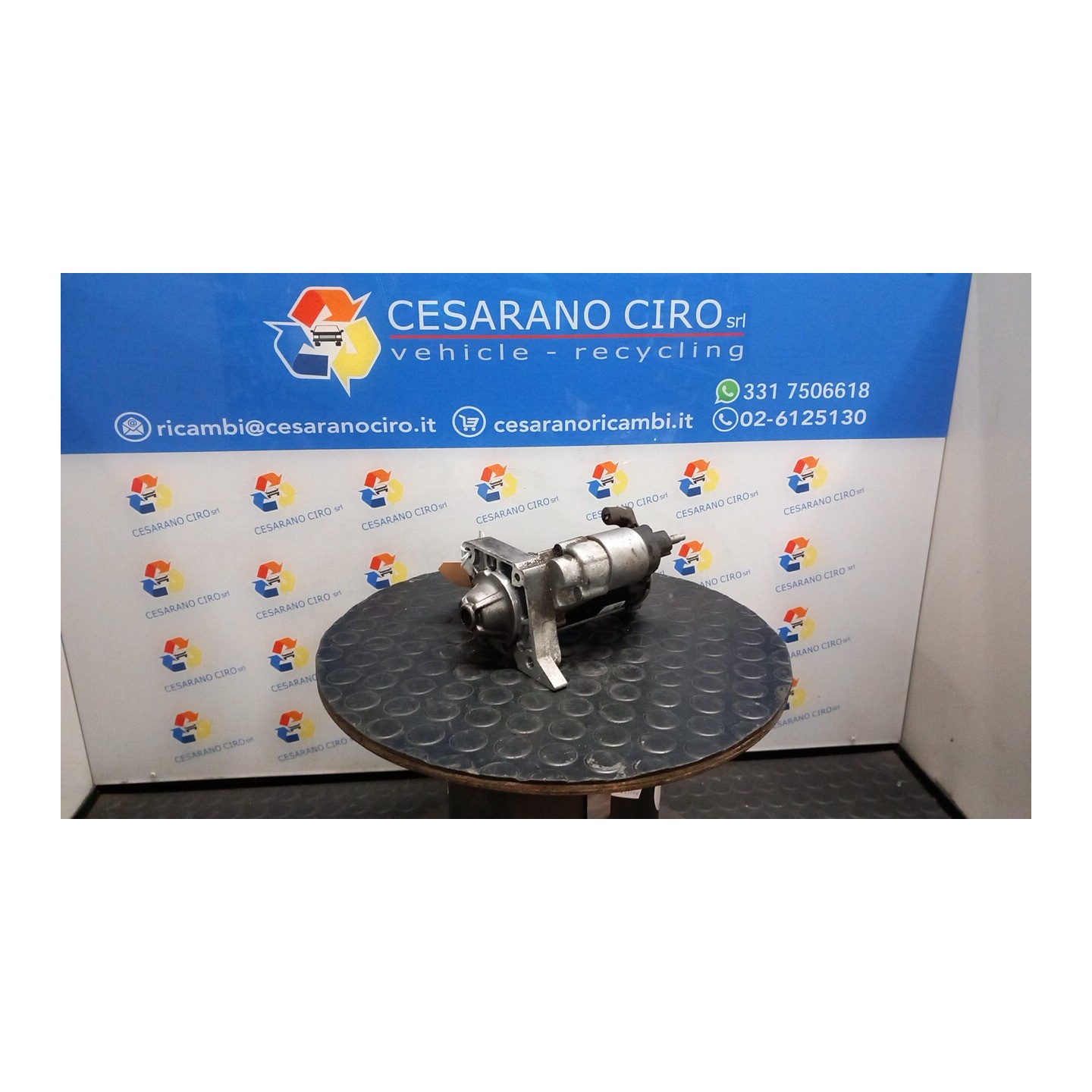 MOTORINO AVVIAMENTO PUNZONATURA. = 0001192047 025 DACIA SANDERO 2A SERIE (12/12-) B4DB4 233002596R