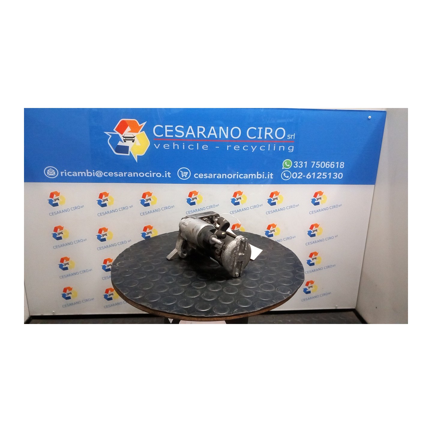 MOTORINO AVVIAMENTO PUNZONATURA. = 0001192047 025 DACIA SANDERO 2A SERIE (12/12-) B4DB4 233002596R