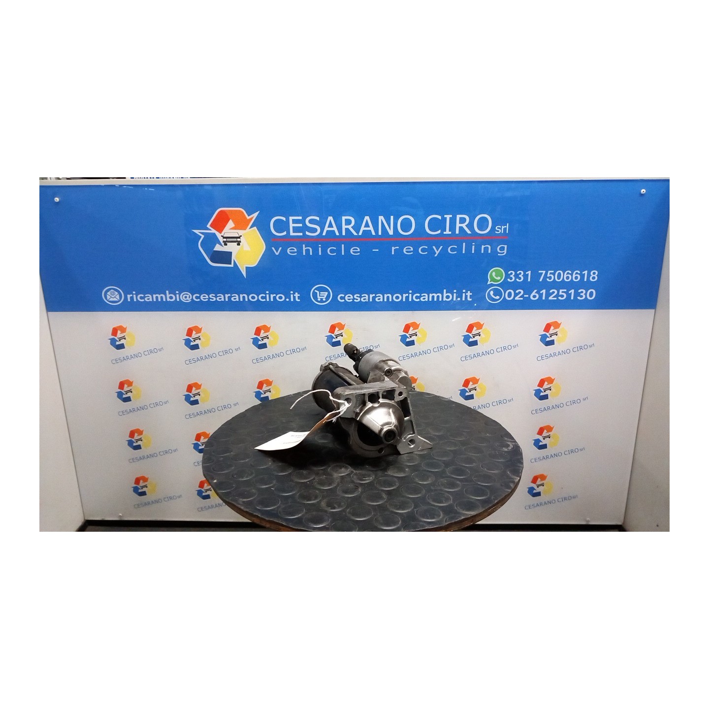 MOTORINO AVVIAMENTO PUNZONATURA. = 0001192047 025 DACIA SANDERO 2A SERIE (12/12-) B4DB4 233002596R