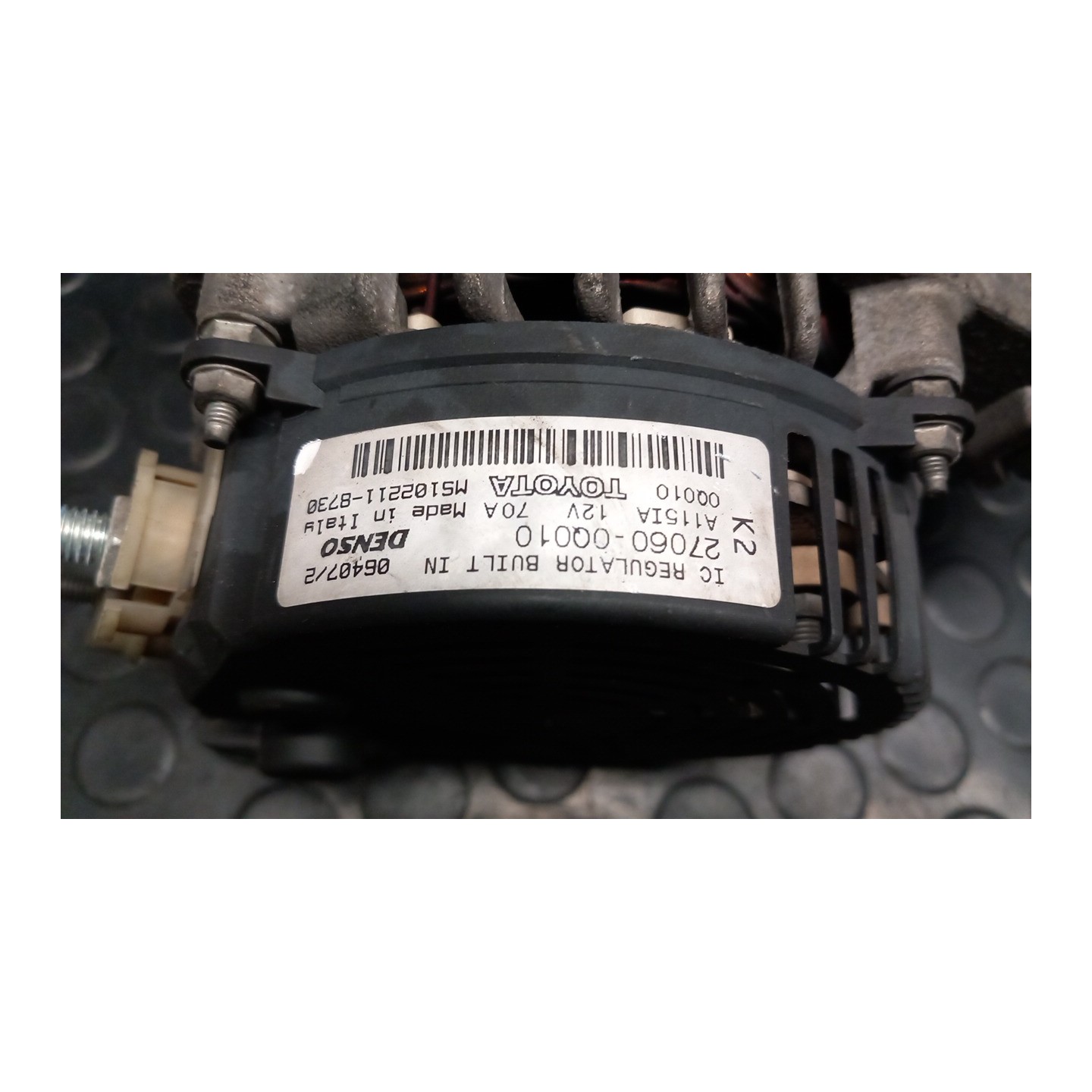ALTERNATORE 051 TOYOTA AYGO 1A SERIE (04/05-10/14) 1KRFE 270600Q010