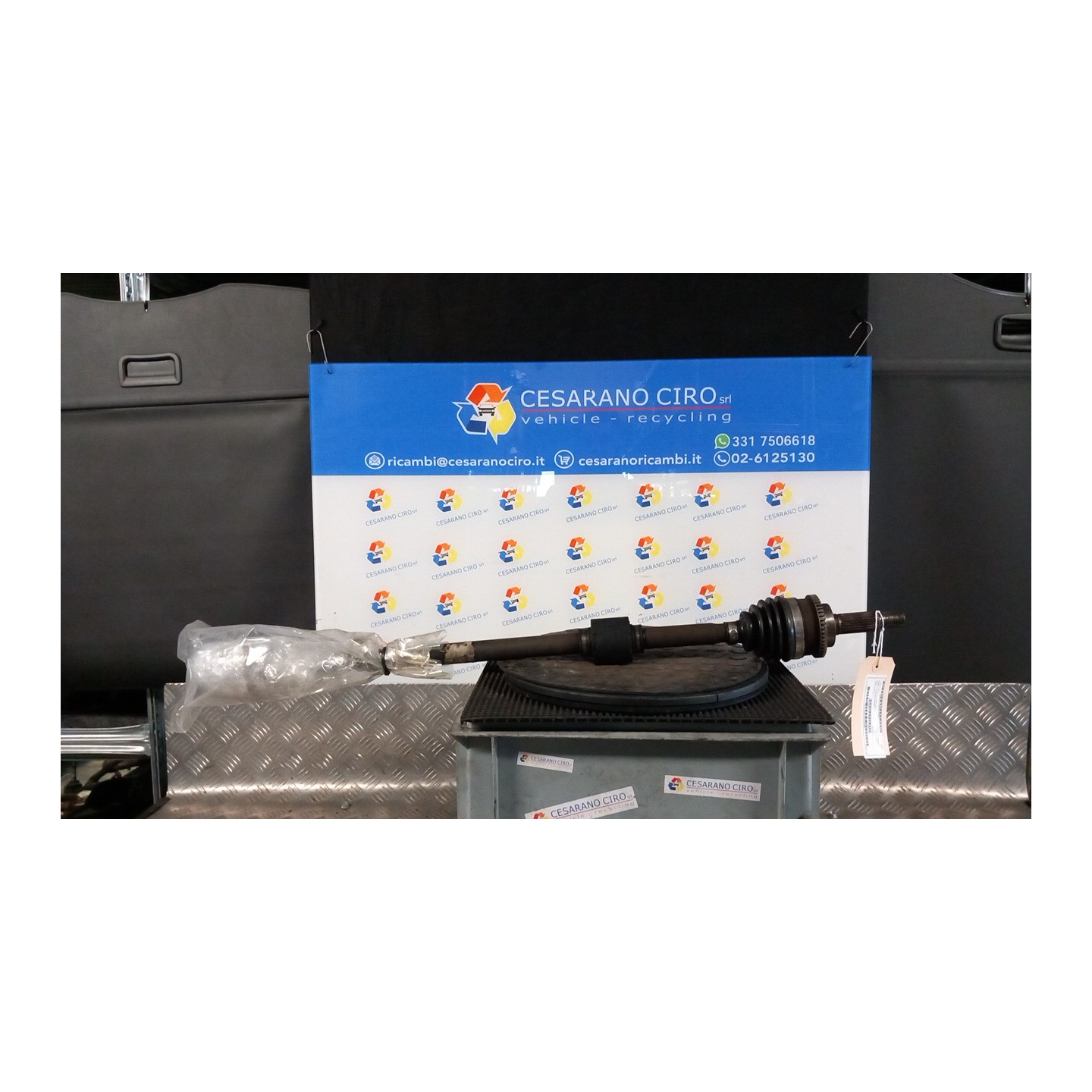 SEMIALBERO ANT. COMPL. DX. 122 KIA PICANTO 2A SERIE (05/11-) G3LA 495011Y010