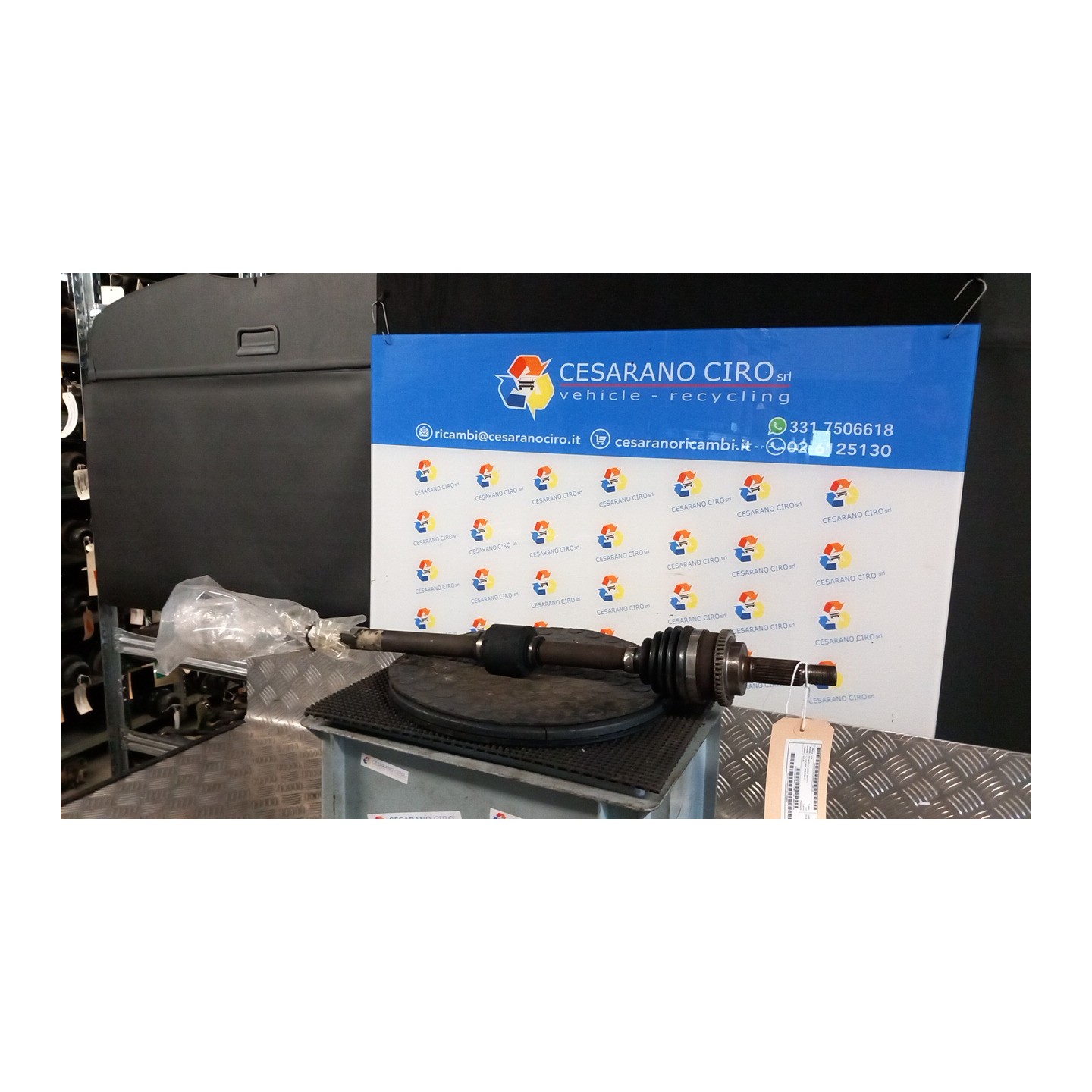 SEMIALBERO ANT. COMPL. DX. 122 KIA PICANTO 2A SERIE (05/11-) G3LA 495011Y010