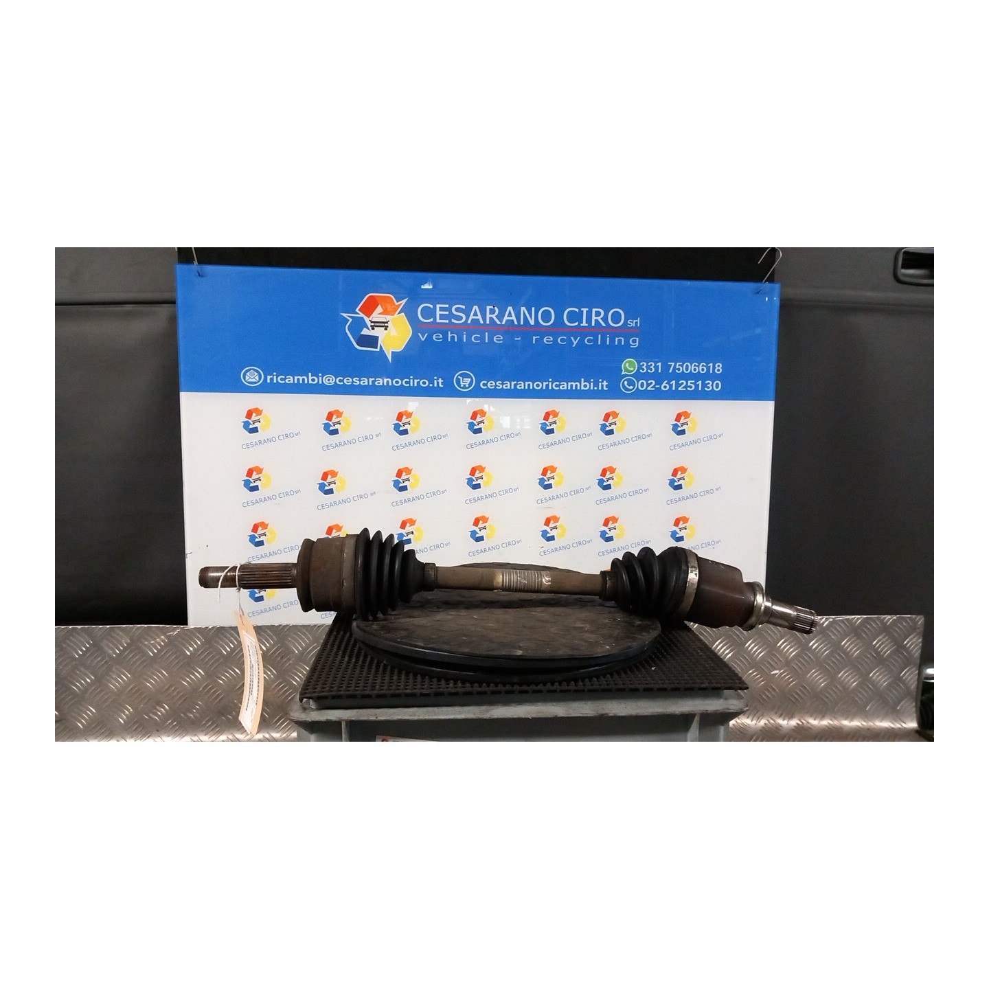 SEMIALBERO ANT. COMPL. SX. 125 MITSUBISHI COLT 7A SERIE (06/04-12/09) 135950 MR980747
