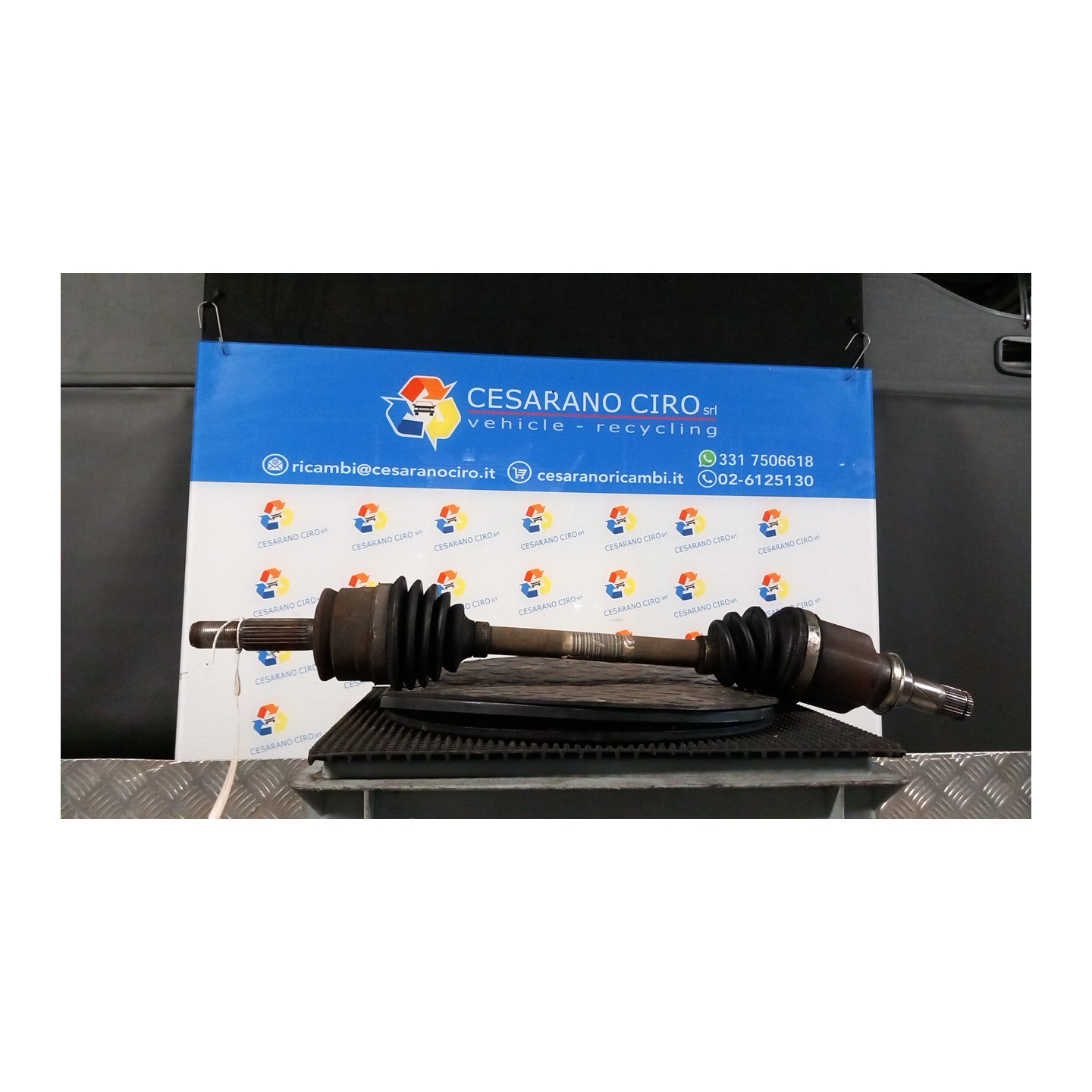 SEMIALBERO ANT. COMPL. SX. 125 MITSUBISHI COLT 7A SERIE (06/04-12/09) 135950 MR980747