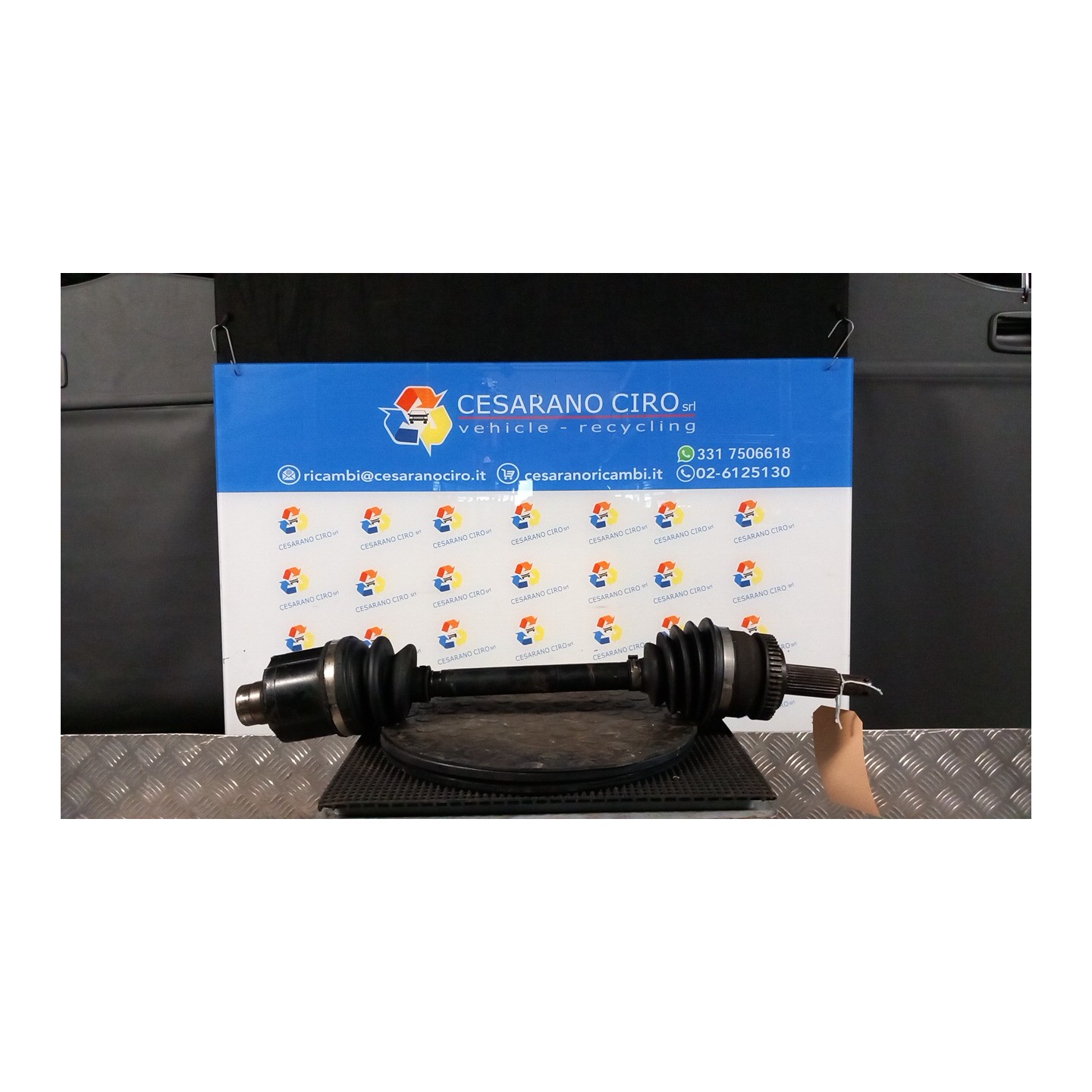 SEMIALBERO ANT. COMPL. DX. 131 KIA SPORTAGE 2A SERIE (10/04-) D4EA 495001F710