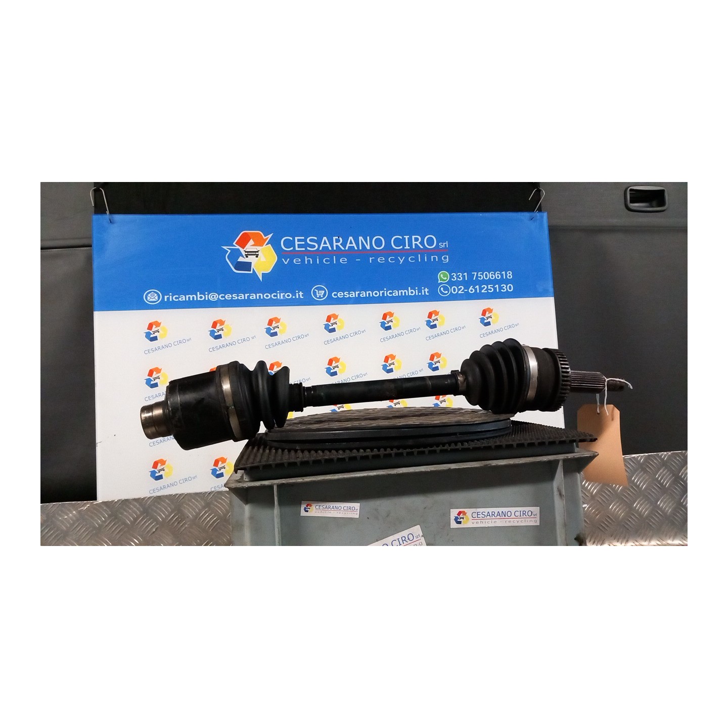 SEMIALBERO ANT. COMPL. DX. 131 KIA SPORTAGE 2A SERIE (10/04-) D4EA 495001F710