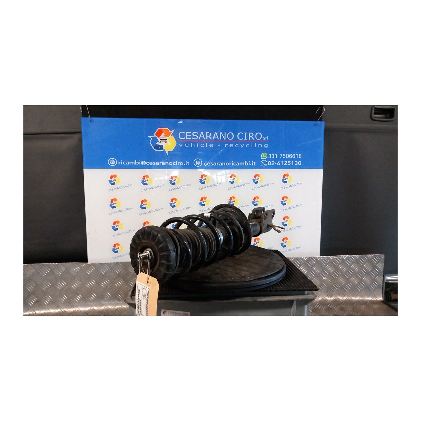 AMMORTIZZATORE ANT. SX. 034 CHEVROLET (DAEWOO) SPARK (M300) (01/10-12/15) B12D1 95136708