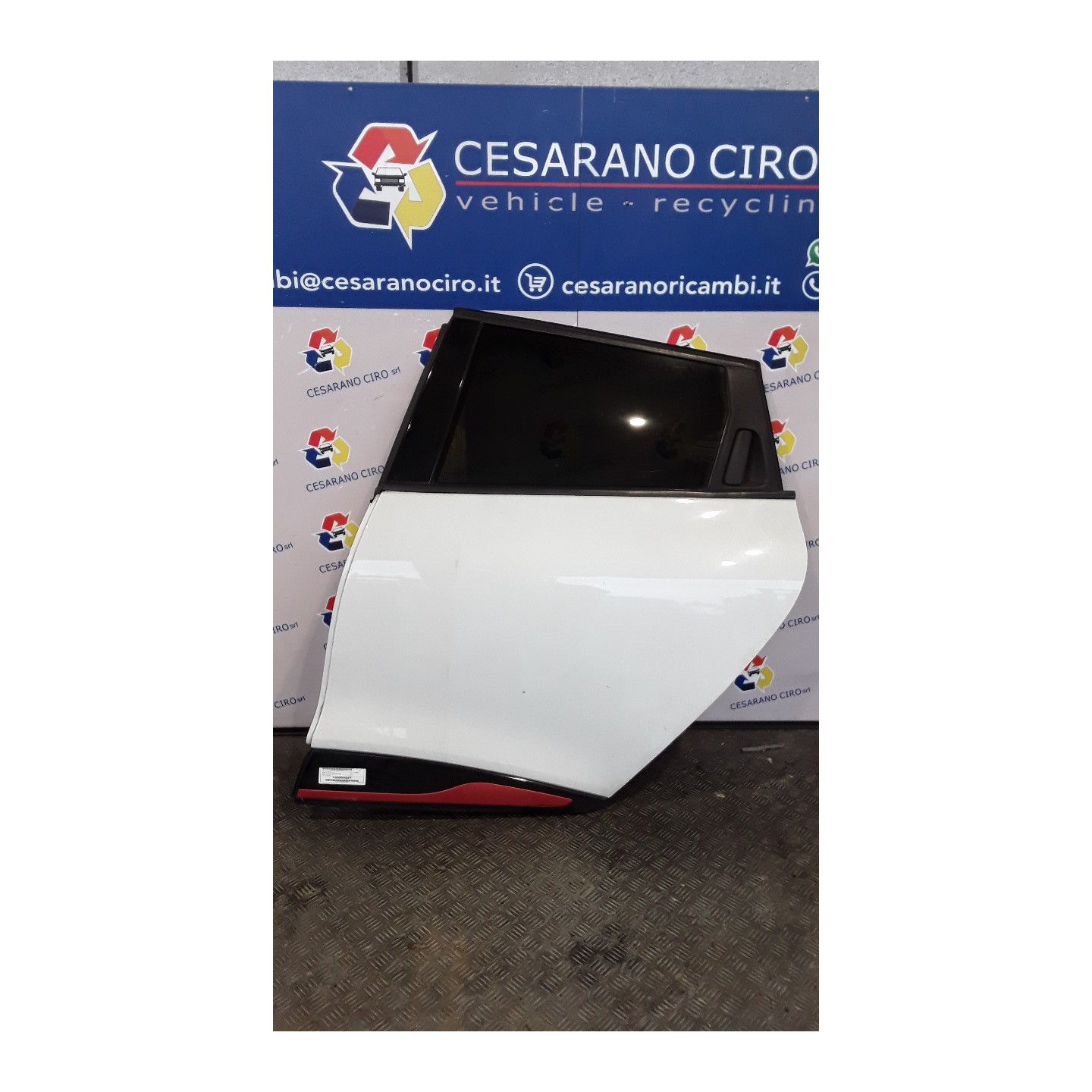 PORTA POST. SX. 054 RENAULT CLIO 4A SERIE (07/12-12/16) K9KC6 821016403R