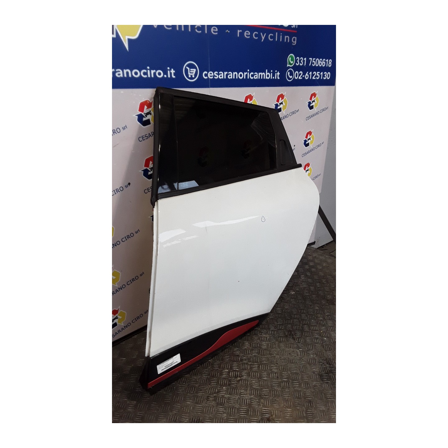 PORTA POST. SX. 054 RENAULT CLIO 4A SERIE (07/12-12/16) K9KC6 821016403R
