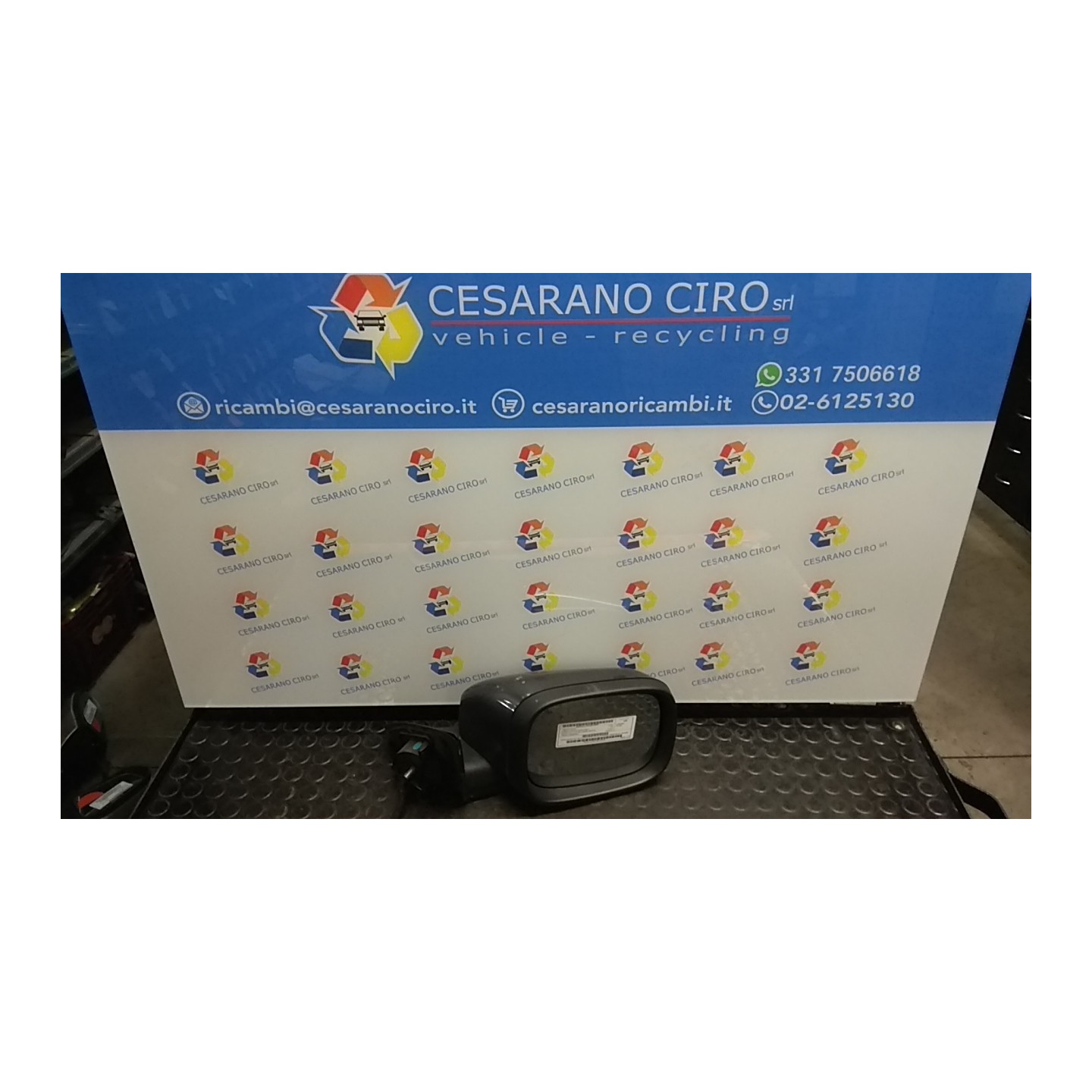 RETROVISORE EST. REGOLAZ. ELETTR. C/LUCE CORTESIA,C/MEMORIA DX. 027 VOLVO V70/XC70 (01/00-10/07) D5244T(4) 30745250