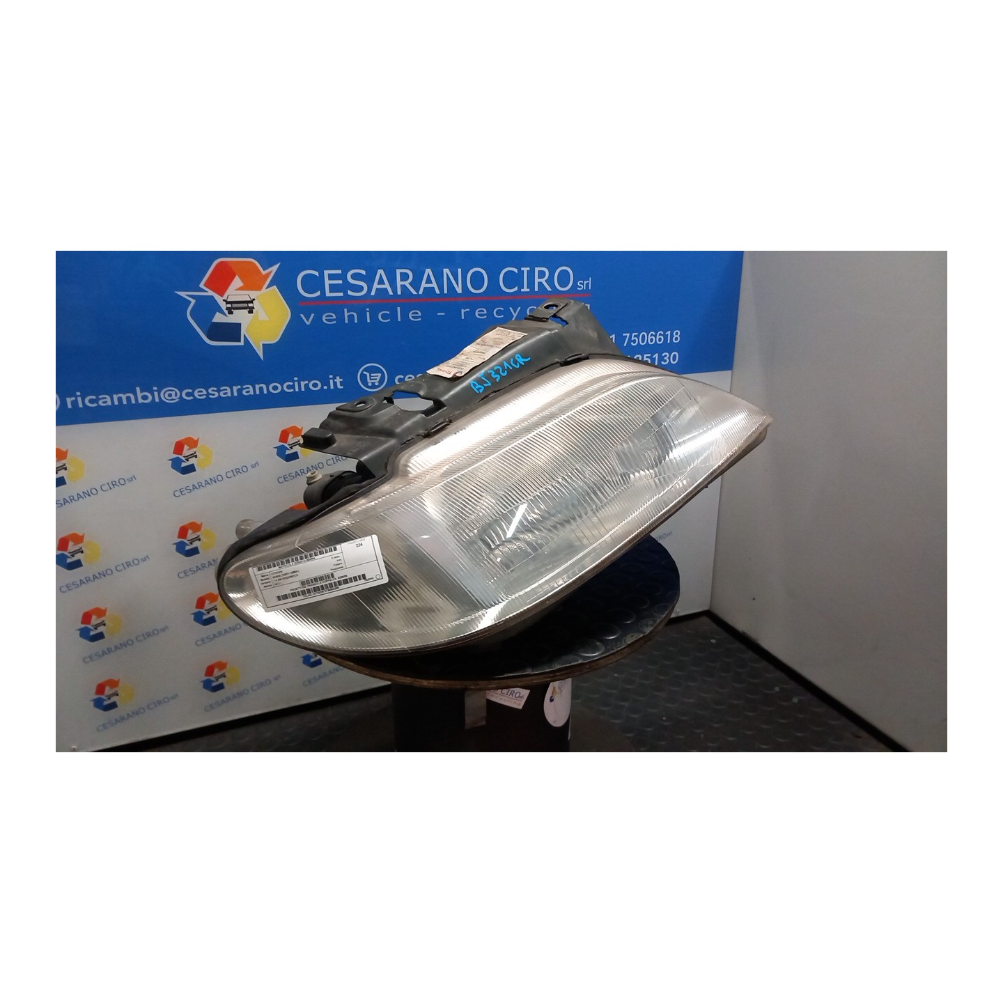 PROIETTORE PARABOLA DOPPIA DX. 094 CITROEN XSARA (10/97-10/00) NFZ 6205R6