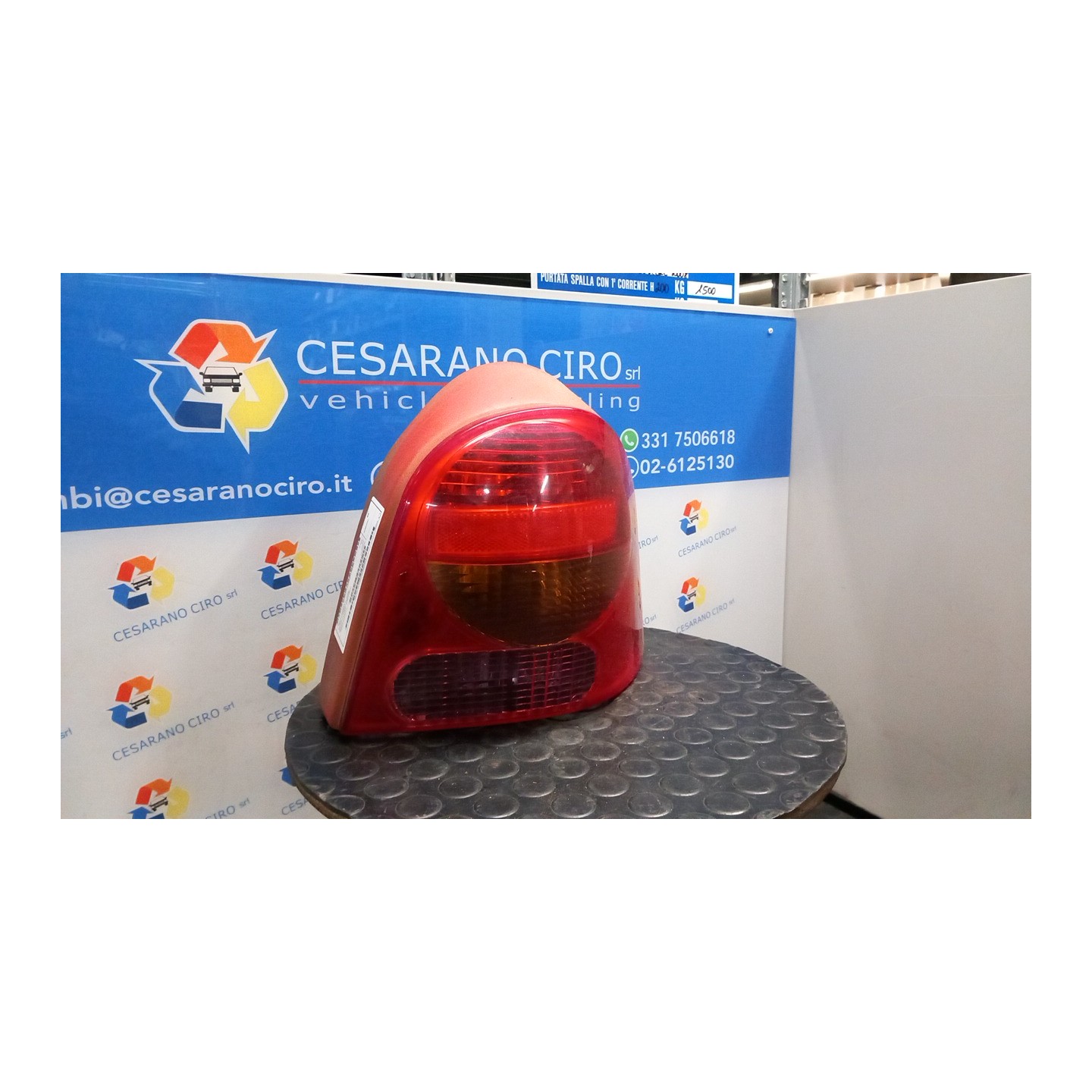 FANALE POST. -09/04 DX. 095 RENAULT TWINGO 1A SERIE (08/98-09/07) D7FF7 8200338149