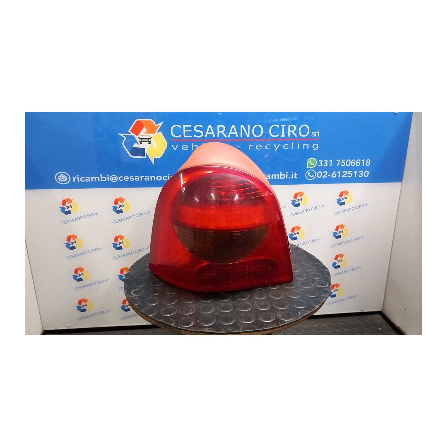 FANALE POST. -09/04 SX. 096 RENAULT TWINGO 1A SERIE (08/98-09/07) D7FF7 8200338148