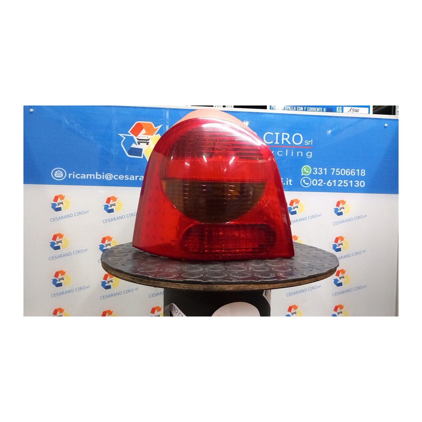 FANALE POST. -09/04 SX. 096 RENAULT TWINGO 1A SERIE (08/98-09/07) D7FF7 8200338148