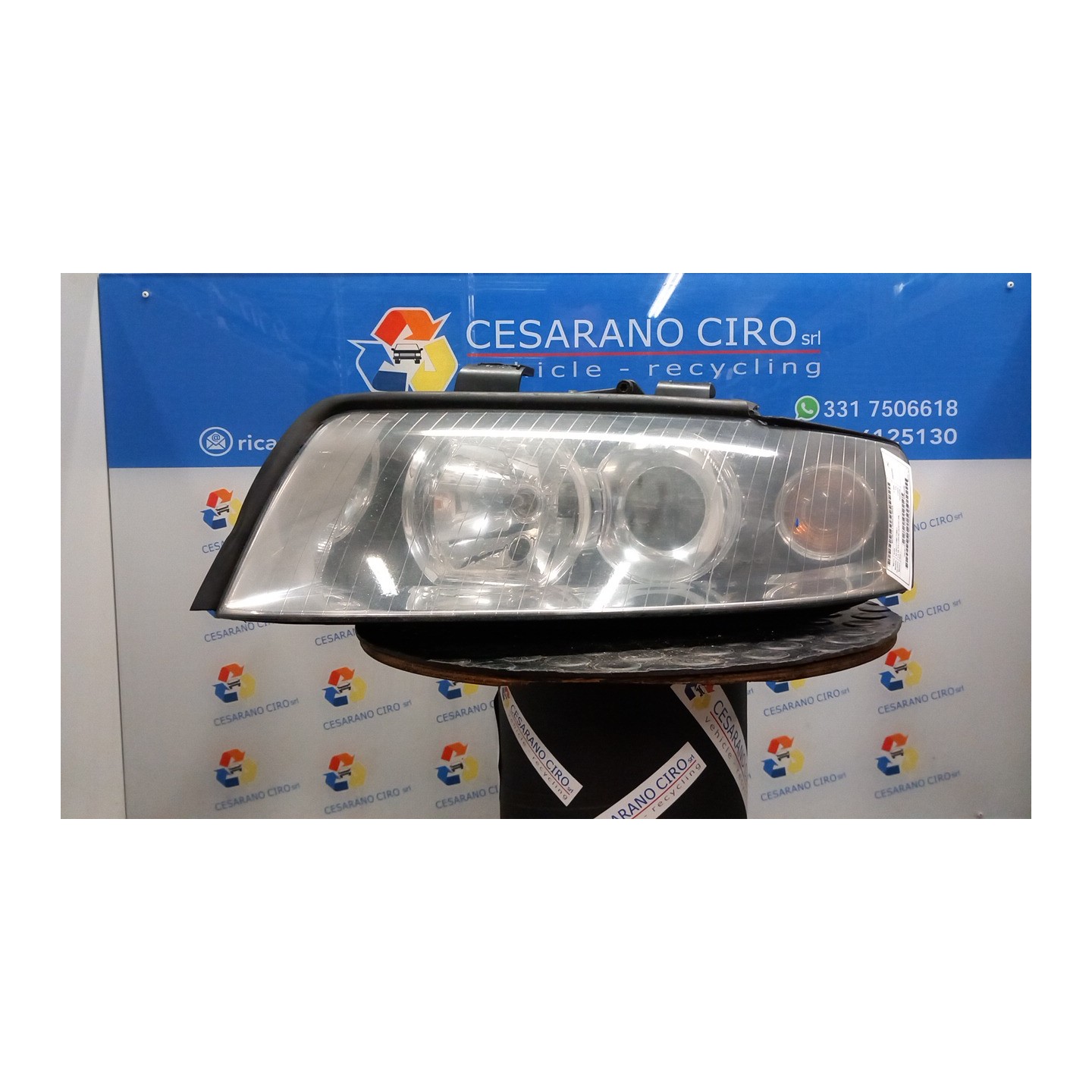 PROIETTORE P/REGOLAZIONE ALTEZZA SX. 029 AUDI A4 (8E) (11/00-11/04) AKE 8E0941029C