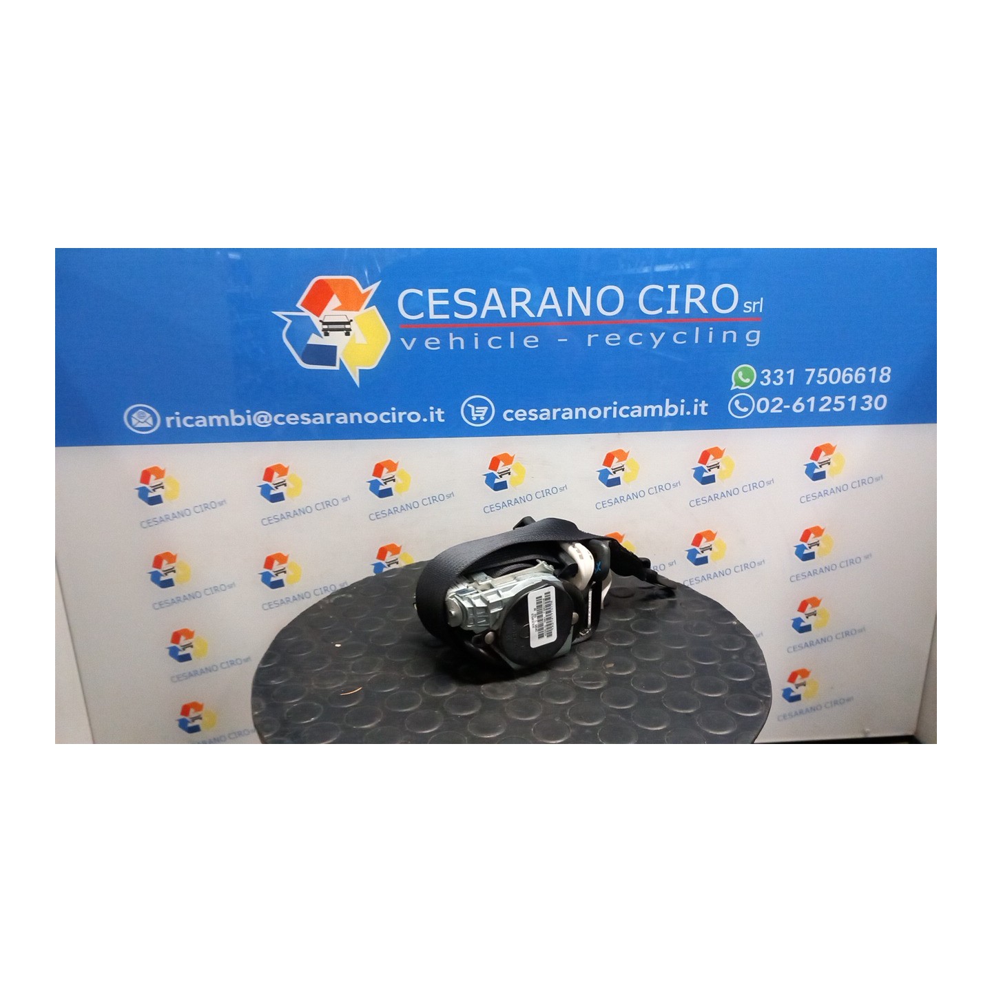 CINTURA DI SICUREZZA ANT. DX. 035 FIAT FREEMONT (24) (04/11-) 939B5000 K1SX09DX9AB