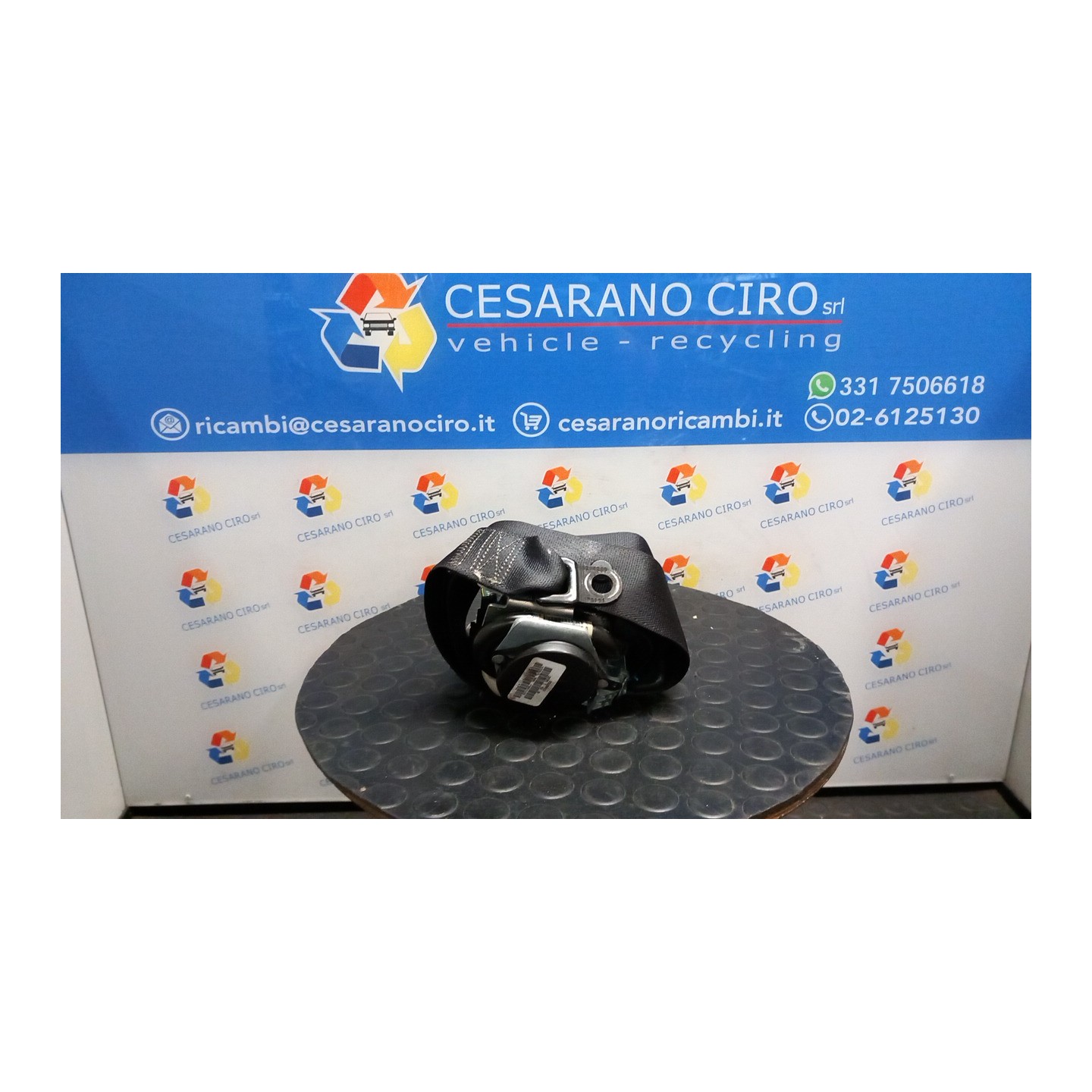 CINTURA DI SICUREZZA ANT. SX. 036 FIAT FREEMONT (24) (04/11-) 939B5000 K1SV02DX9AB