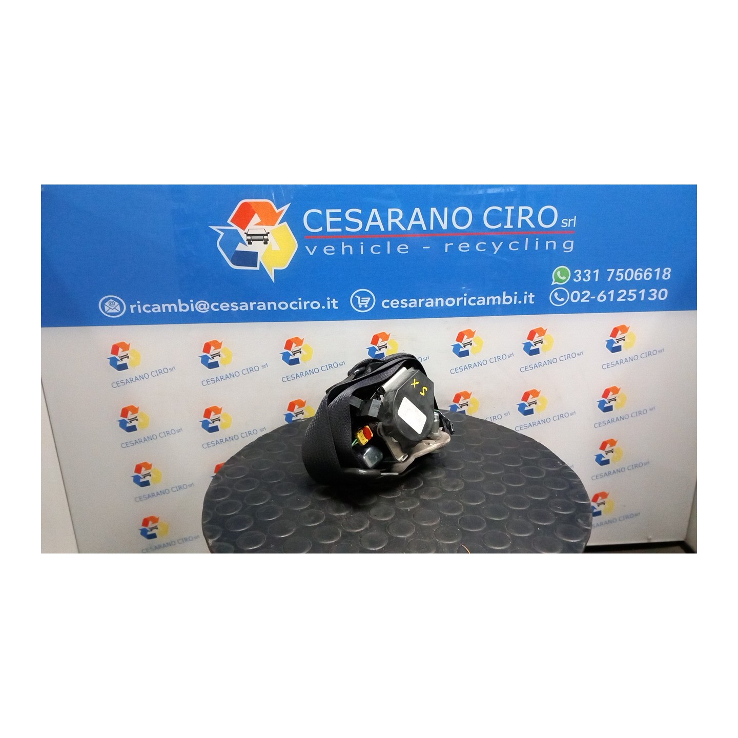 CINTURA DI SICUREZZA ANT. SX. 036 FIAT FREEMONT (24) (04/11-) 939B5000 K1SV02DX9AB