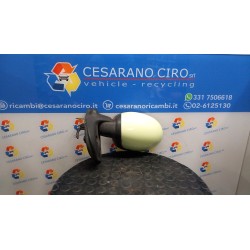 RETROVISORE EST. REGOLAZ. ELETTR. -09/00 C/MODANATURA CALOTTA SX. 038 RENAULT TWINGO 1A SERIE (08/98-09/07) D7FF7 8200039873