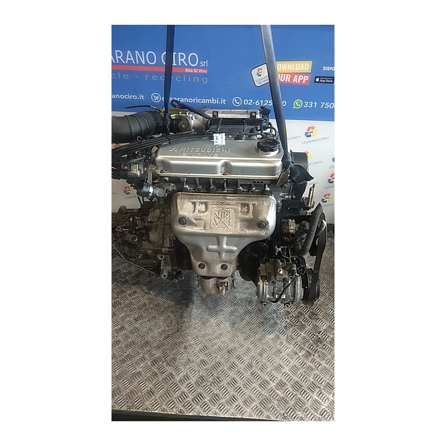 MOTORE COMPL. 054 MITSUBISHI SPACE RUNNER (10/97-12/99) 4G93 NB1771014010006