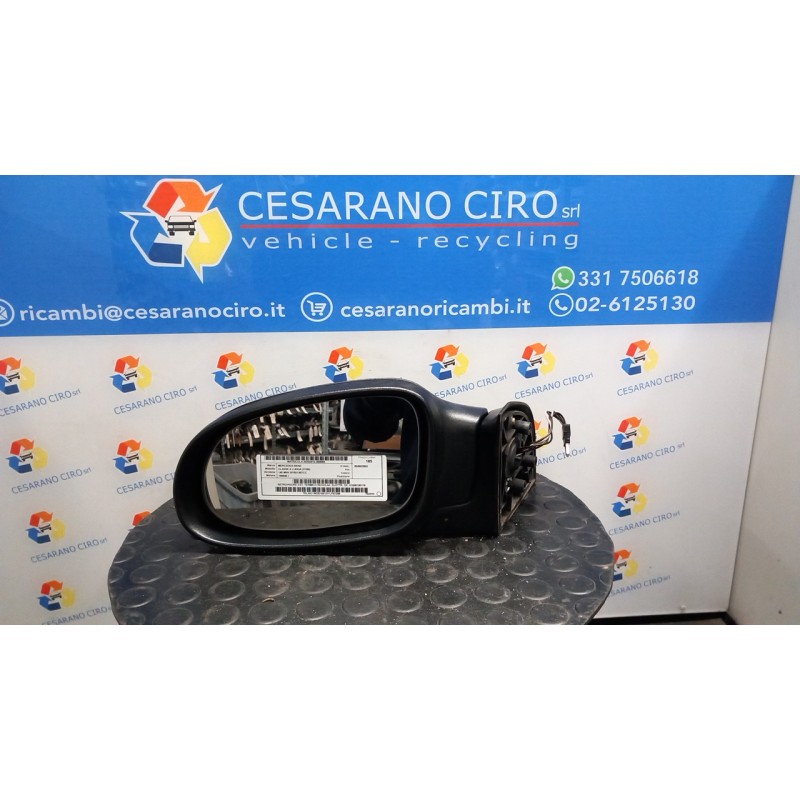 RETROVISORE EST. TERMICO REGOLAZ. ELETTR. SX. 056 MERCEDES-BENZ CLASSE A LUNGA (V168) (03/01-0 166940 A1688100176