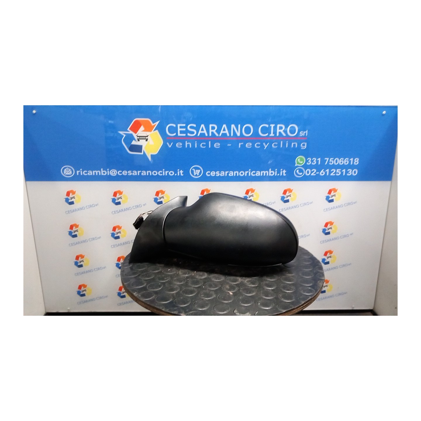 RETROVISORE EST. TERMICO REGOLAZ. ELETTR. SX. 056 MERCEDES-BENZ CLASSE A LUNGA (V168) (03/01-0 166940 A1688100176