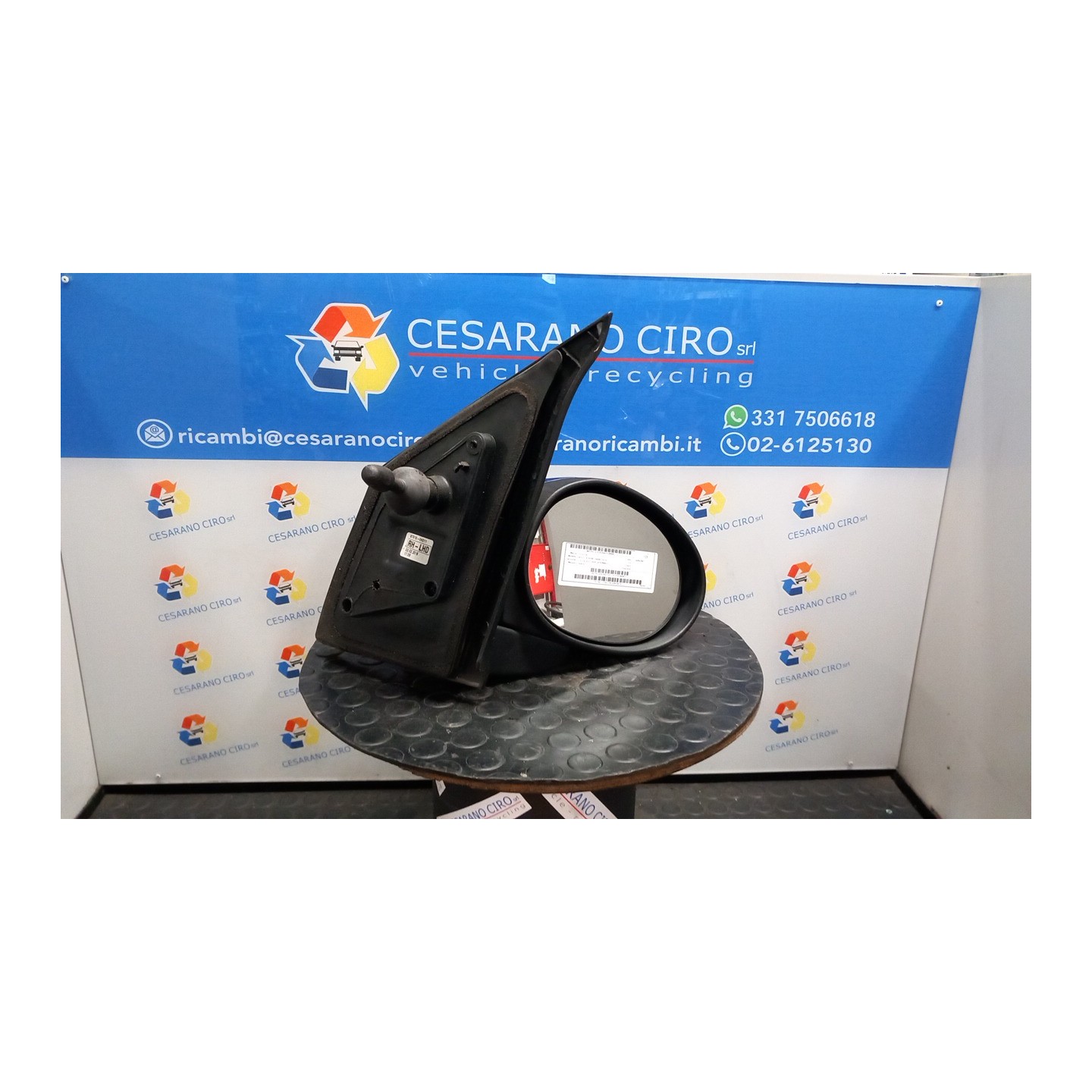 RETROVISORE EST. DX. 091 TOYOTA AYGO 1A SERIE (04/05-10/14) 1KRFE 879100H011