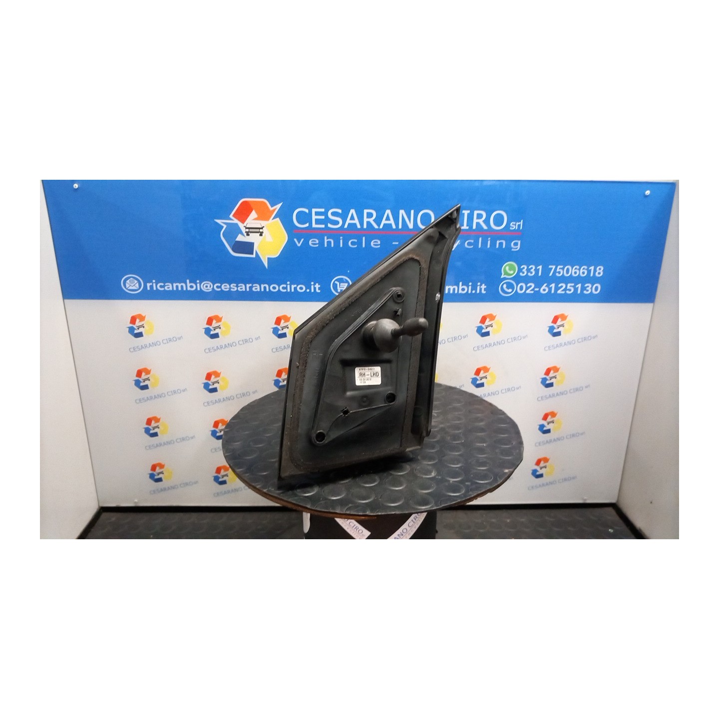 RETROVISORE EST. DX. 091 TOYOTA AYGO 1A SERIE (04/05-10/14) 1KRFE 879100H011
