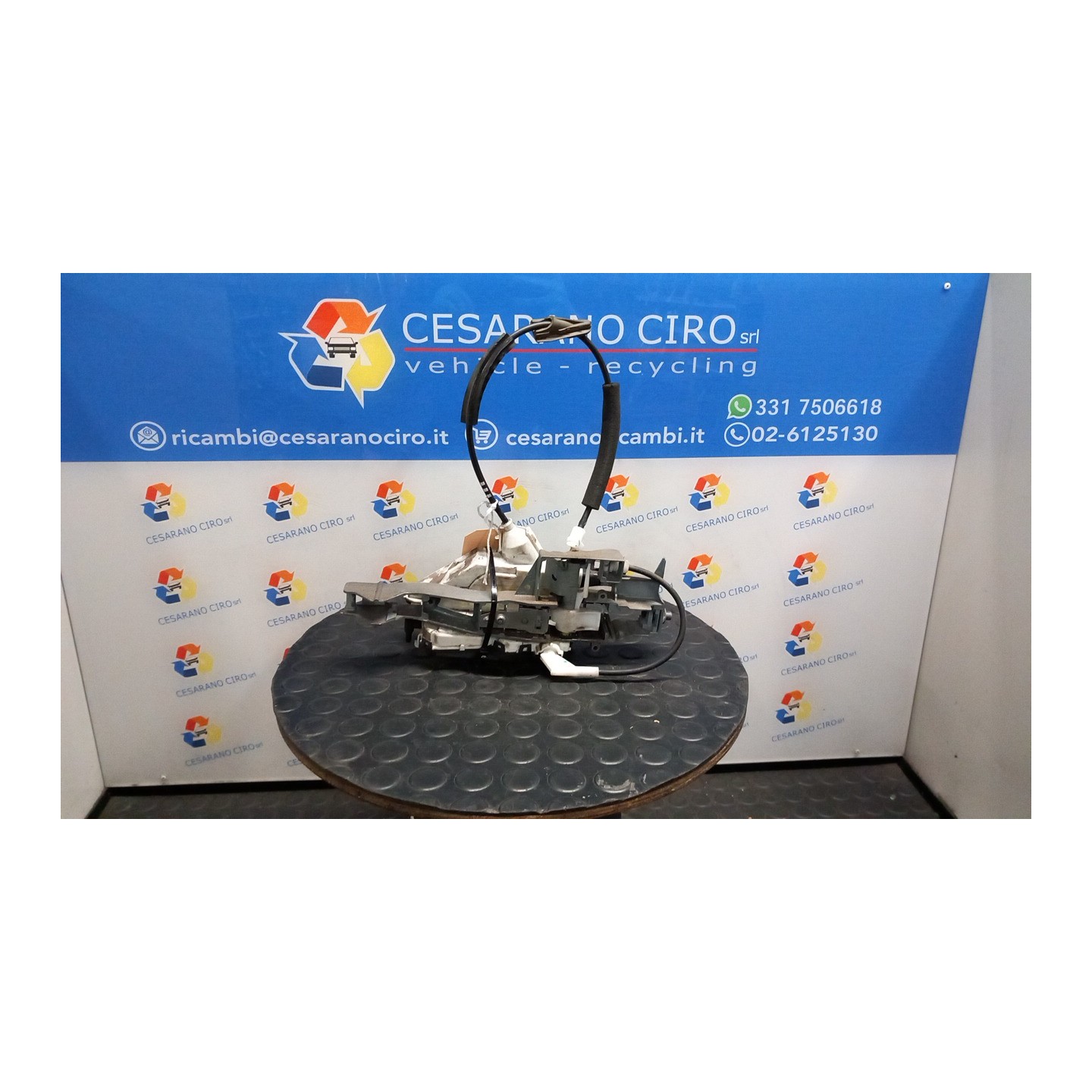 SERRATURA PORTA POST. DX. 105 CITROEN C3 2A SERIE (A51) (09/09-06/13 HFV 9138AE
