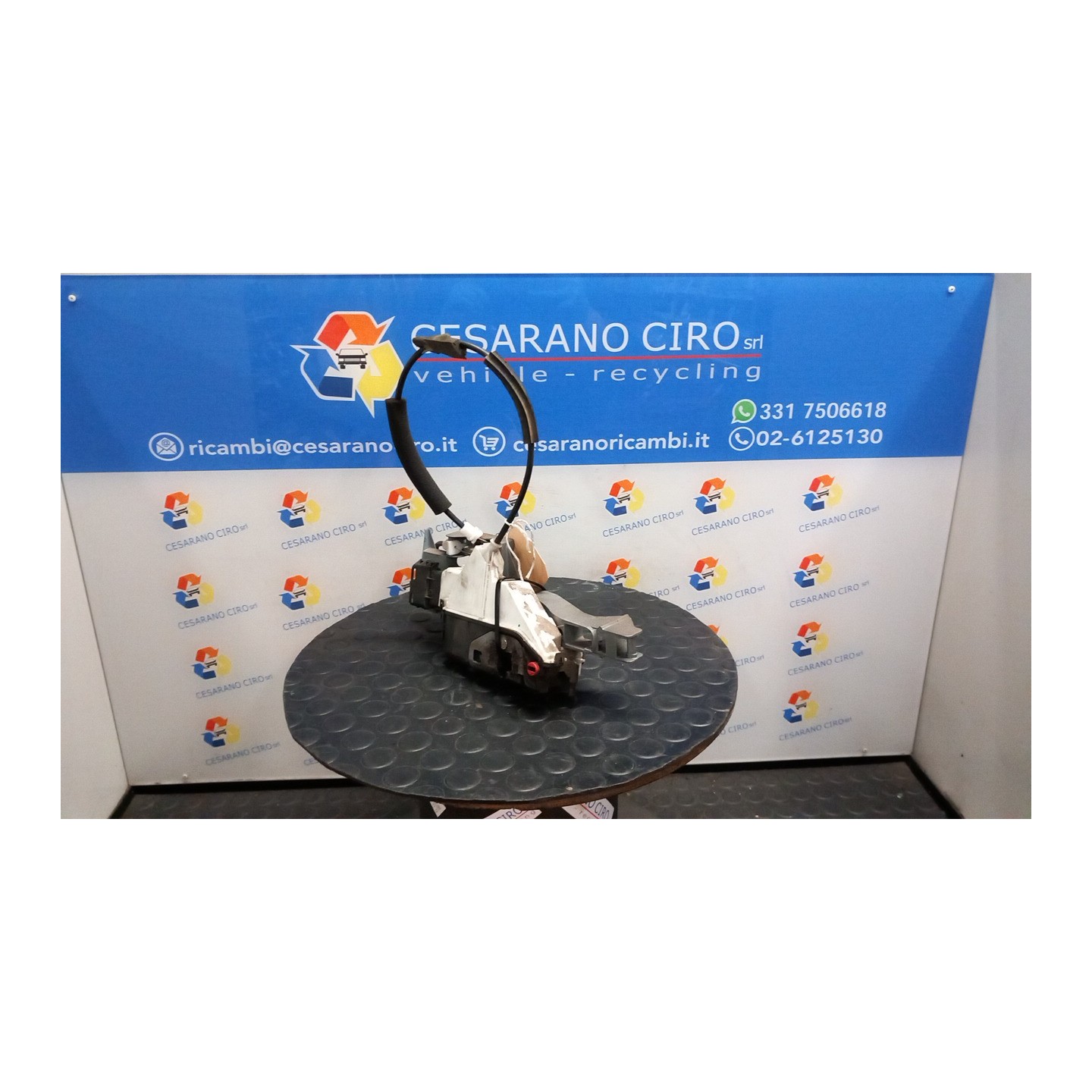 SERRATURA PORTA POST. DX. 105 CITROEN C3 2A SERIE (A51) (09/09-06/13 HFV 9138AE