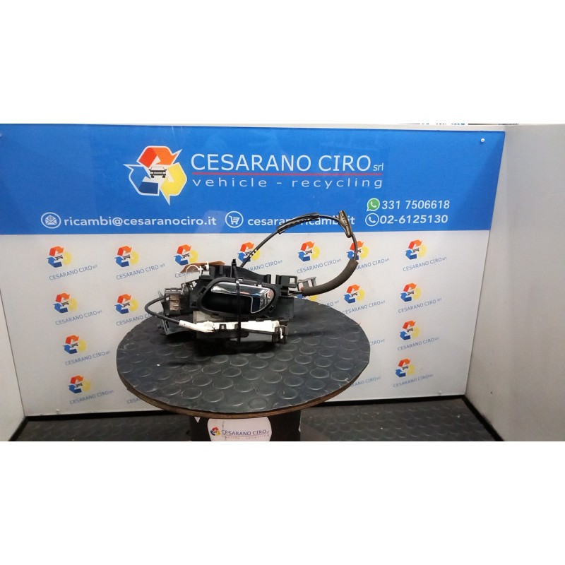 SERRATURA PORTA POST. SX. 106 CITROEN C3 2A SERIE (A51) (09/09-06/13 HFV 9137V8