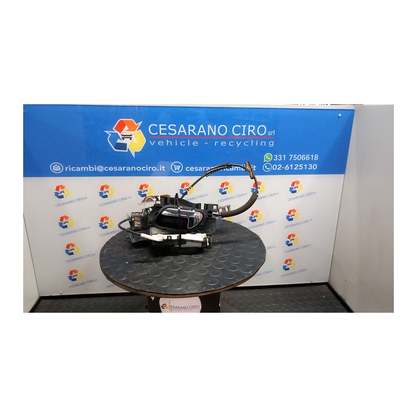 SERRATURA PORTA POST. SX. 106 CITROEN C3 2A SERIE (A51) (09/09-06/13 HFV 9137V8