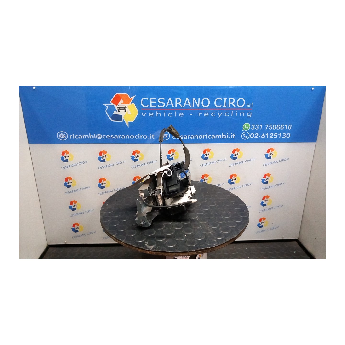 SERRATURA PORTA POST. SX. 106 CITROEN C3 2A SERIE (A51) (09/09-06/13 HFV 9137V8