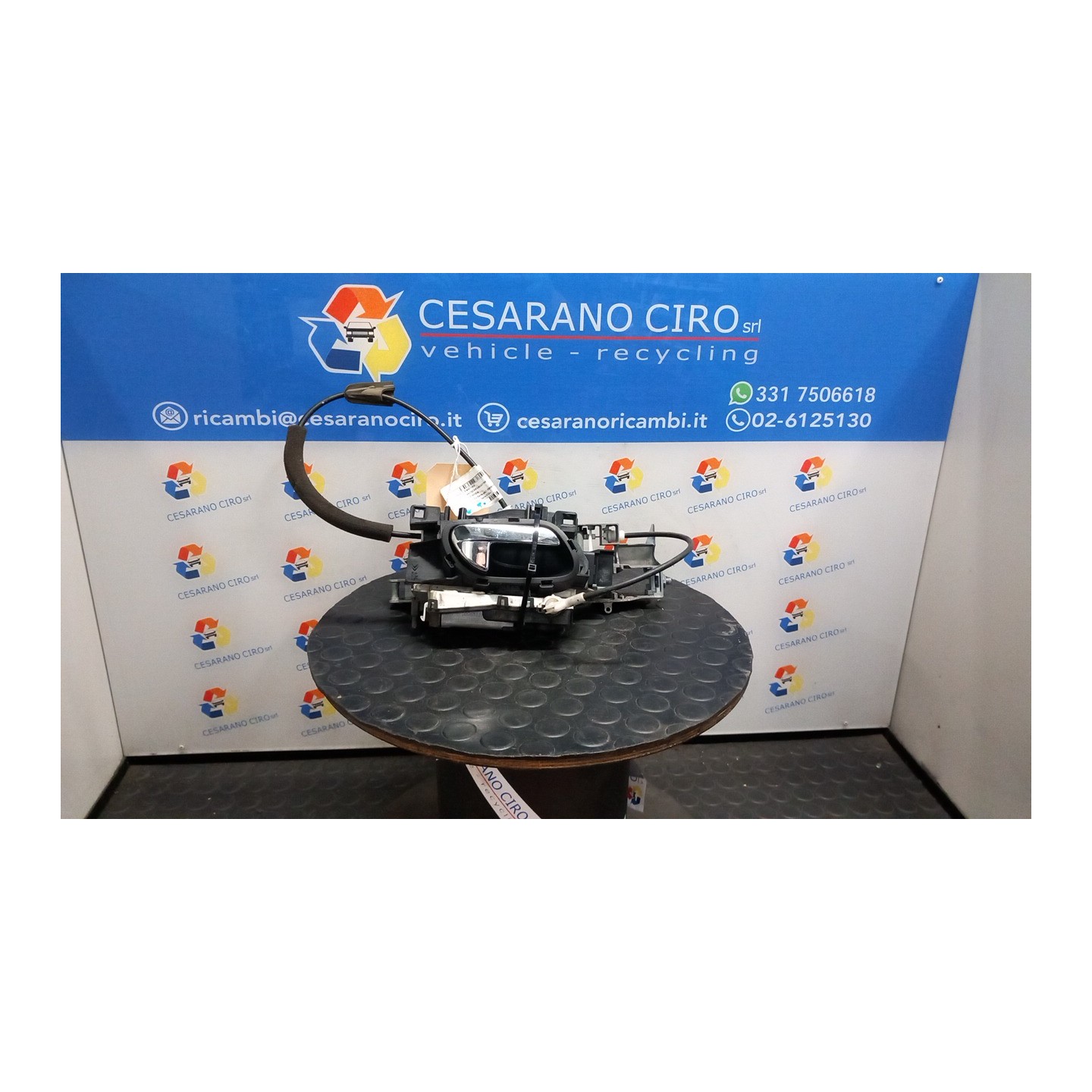 SERRATURA PORTA ANT. DX. 107 CITROEN C3 2A SERIE (A51) (09/09-06/13 HFV 9800624680
