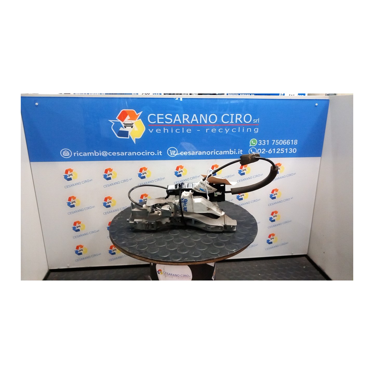 SERRATURA PORTA ANT. DX. 107 CITROEN C3 2A SERIE (A51) (09/09-06/13 HFV 9800624680