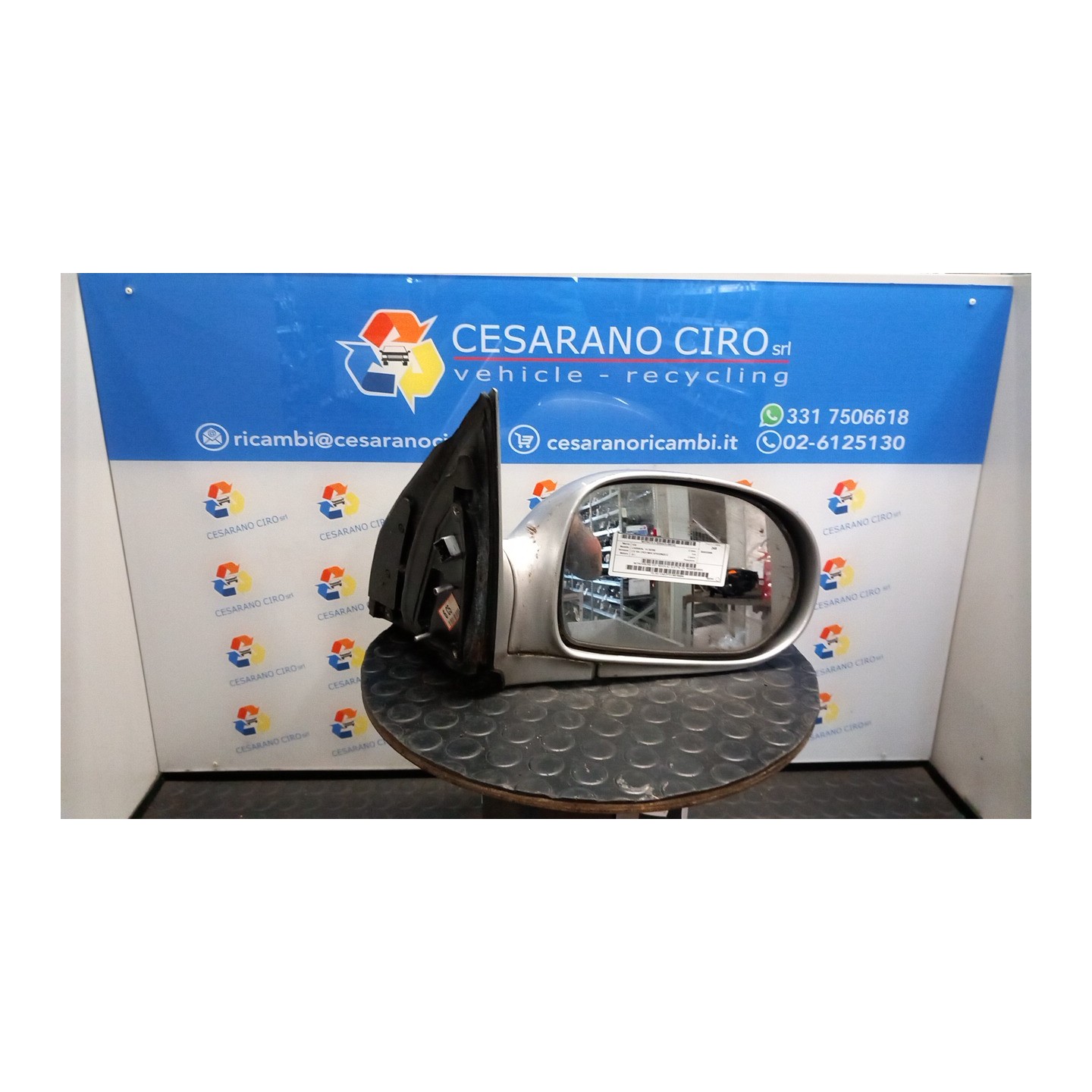 RETROVISORE EST. REGOLAZ. ELETTR. DX. 143 KIA CARNIVAL 1A SERIE (04/99-12/06 J3 0K54F69120XX