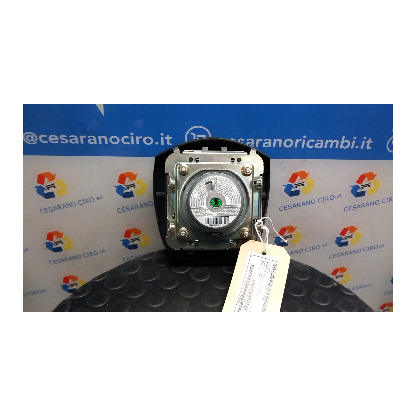 DISPOSITIVO AIRBAG LATO GUIDA 001 FIAT SEICENTO (1E) (02/98-07/05) 187A1000 735291814