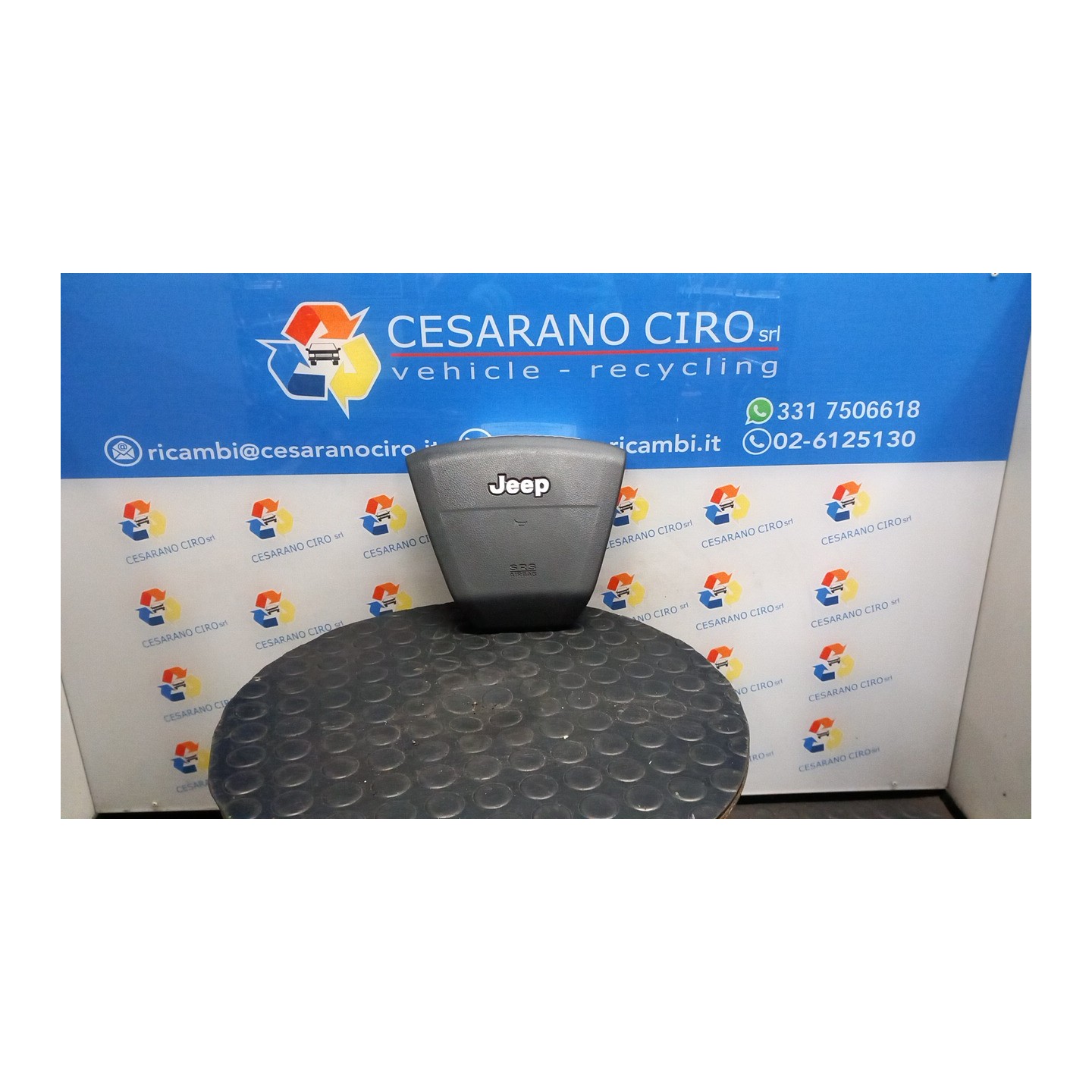 DISPOSITIVO AIRBAG LATO GUIDA DA CG1 045 JEEP PATRIOT (MK) (09/07-) BYL K0YD59XDVAF