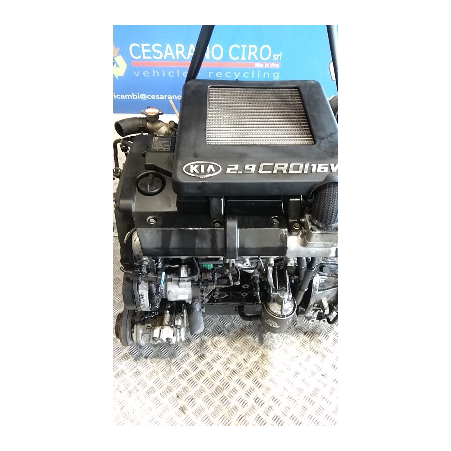 MOTORE SEMICOMPL. 047 KIA CARNIVAL 1A SERIE (04/99-12/06 J3 KZ32502100