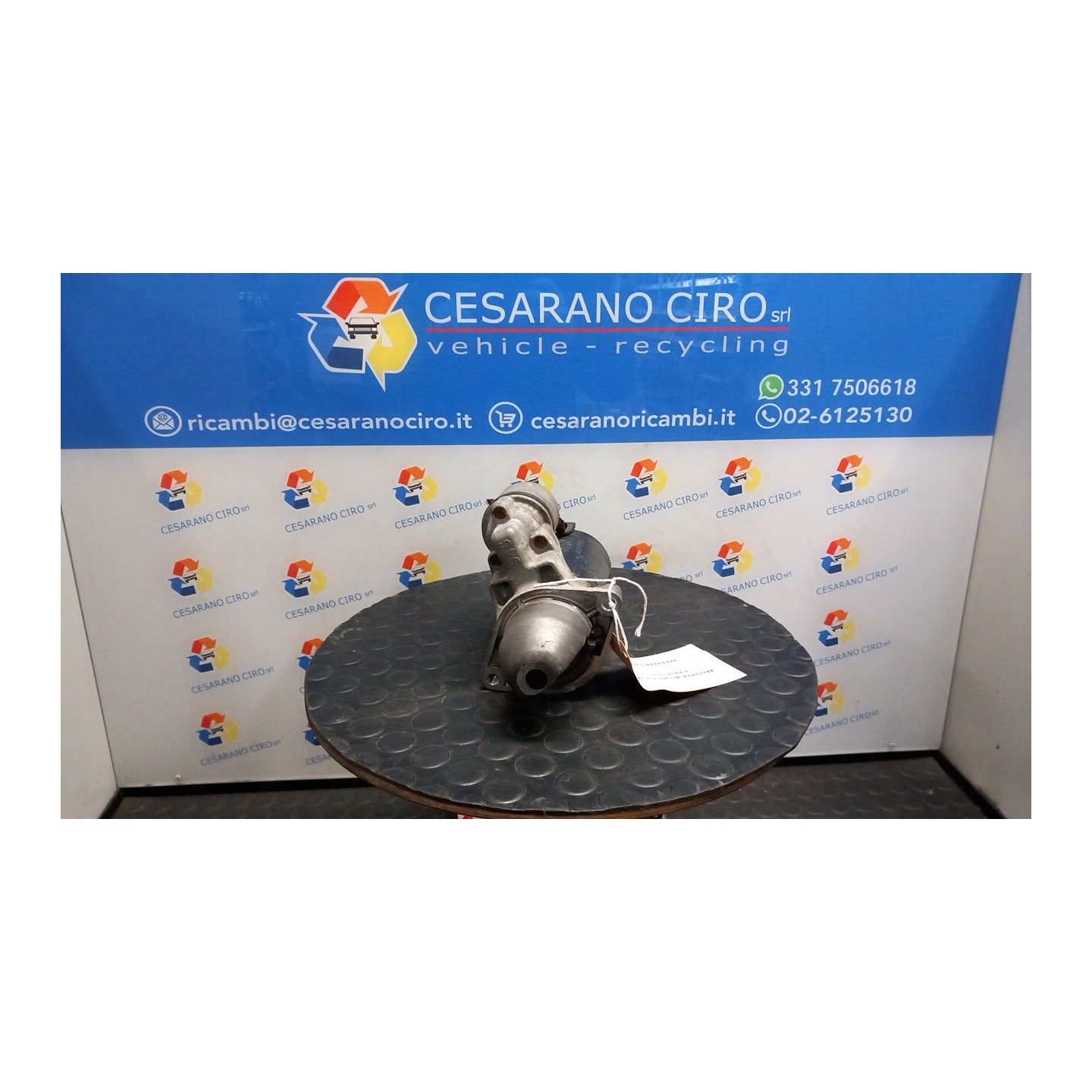 MOTORINO AVVIAMENTO VALEO D6G 070 OPEL MERIVA (S10) (04/10-) A13DTE 55578093