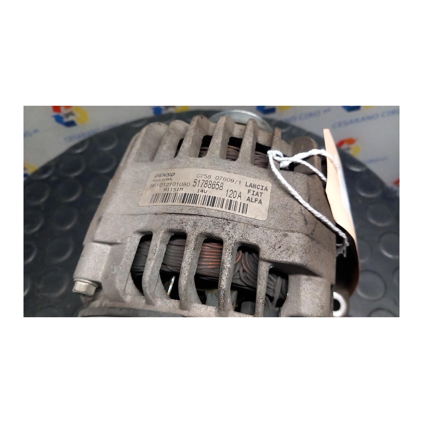 ALTERNATORE 075 ALFA ROMEO MITO (X6) (06/08-06/11) 198A4000 51859043