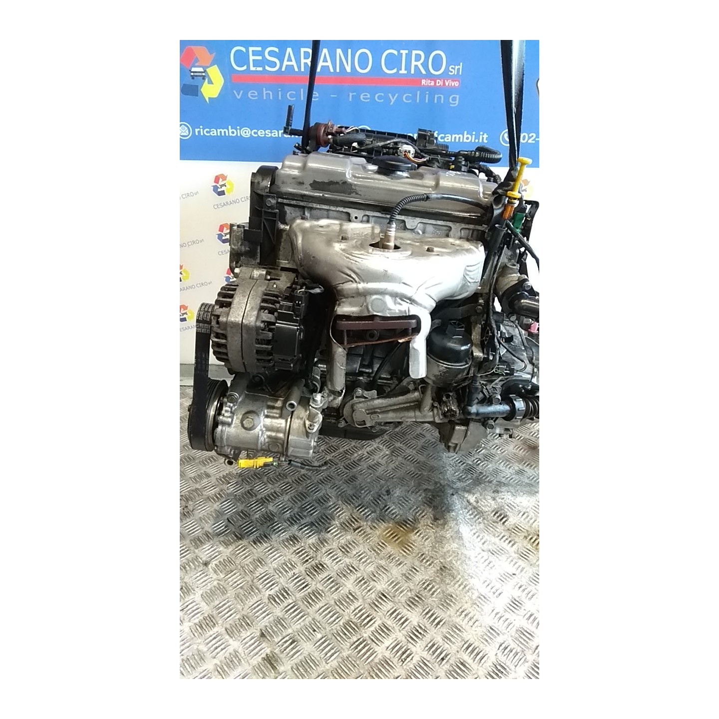 MOTORE SEMICOMPL. EURO 3 077 CITROEN C2 (09/03-01/10) HFX 135CV