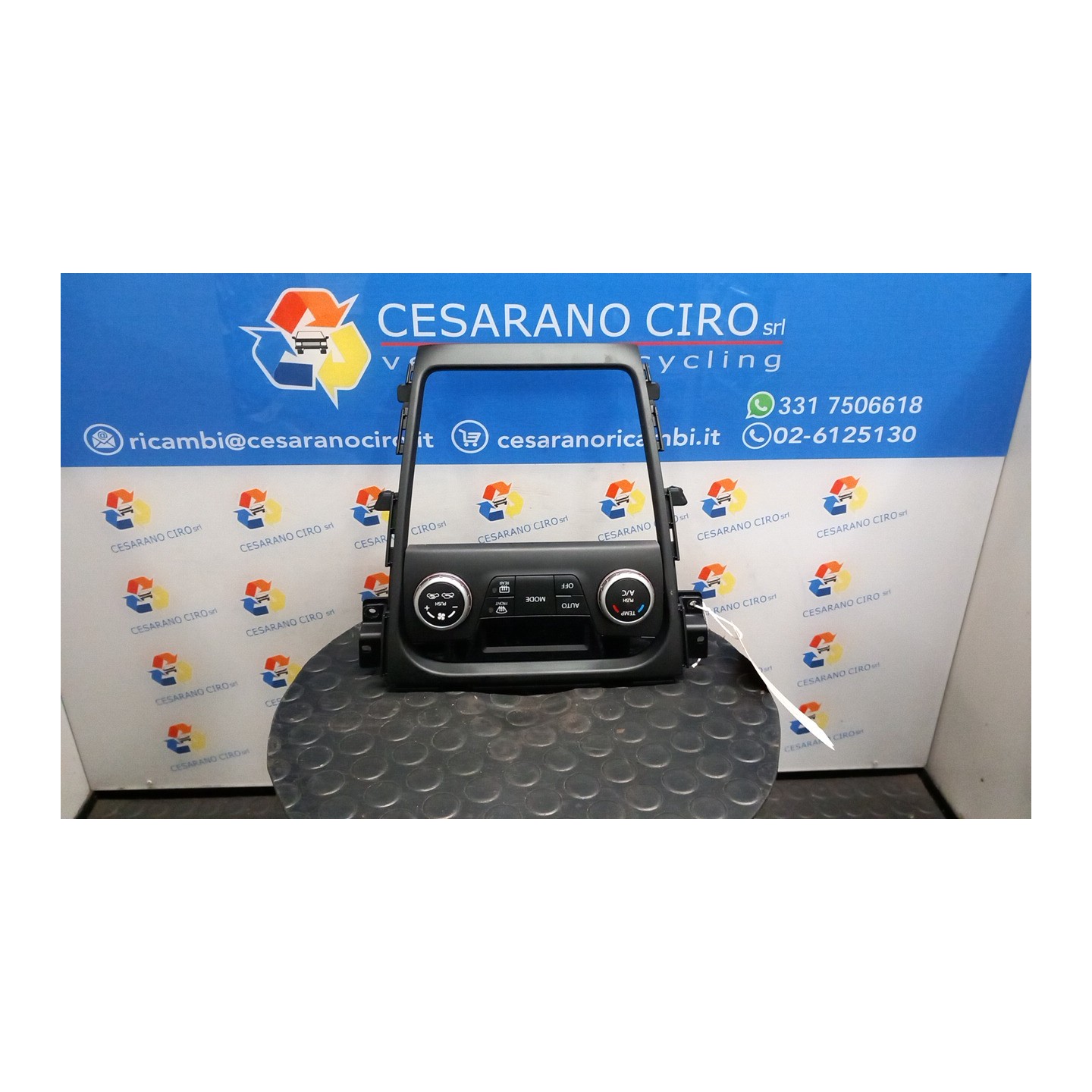 BLOCCO COMANDO CLIMATIZZAZIONE C/A/C 014 FIAT SEDICI (3B) (02/06-11/11) M16A 71743212