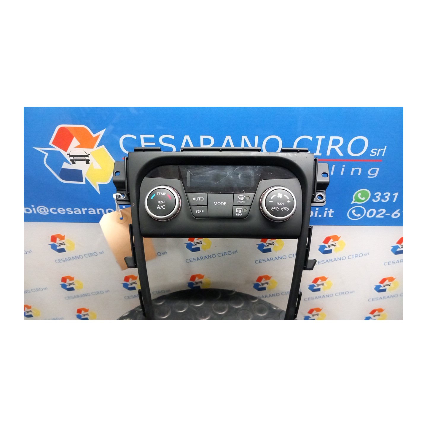 BLOCCO COMANDO CLIMATIZZAZIONE C/A/C 014 FIAT SEDICI (3B) (02/06-11/11) M16A 71743212